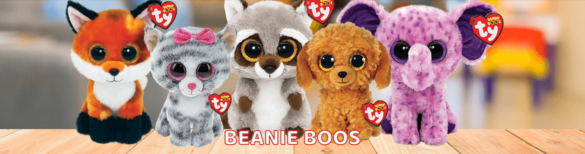 Ty peluche beanie boos - cane - noodles - marrone - cagnolino con occhioni glitter dorati - il morbido pupazzo con gli occhi grandi scintillanti - 15 cm - 36377 - TY