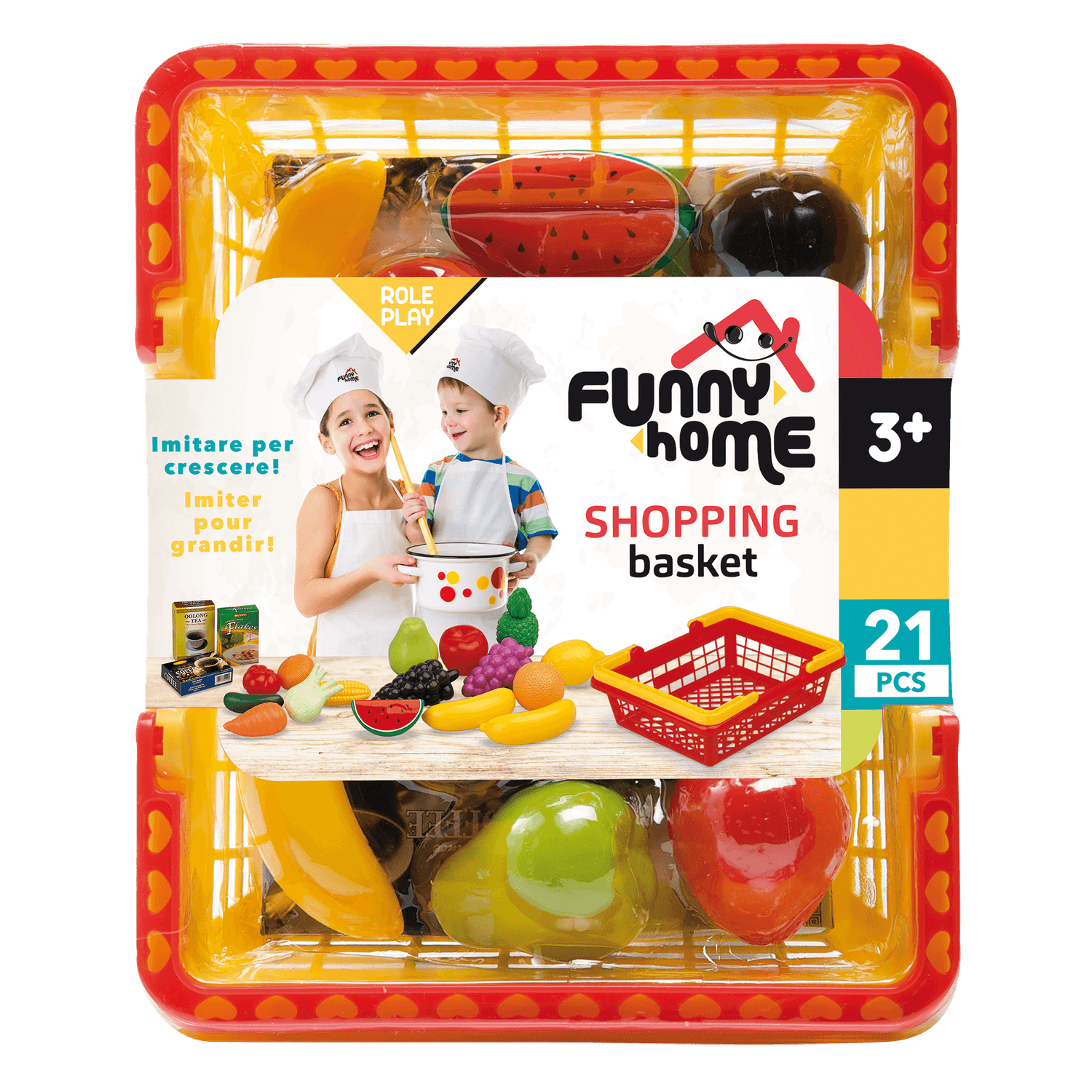 Cestino della spesa - FUNNY HOME