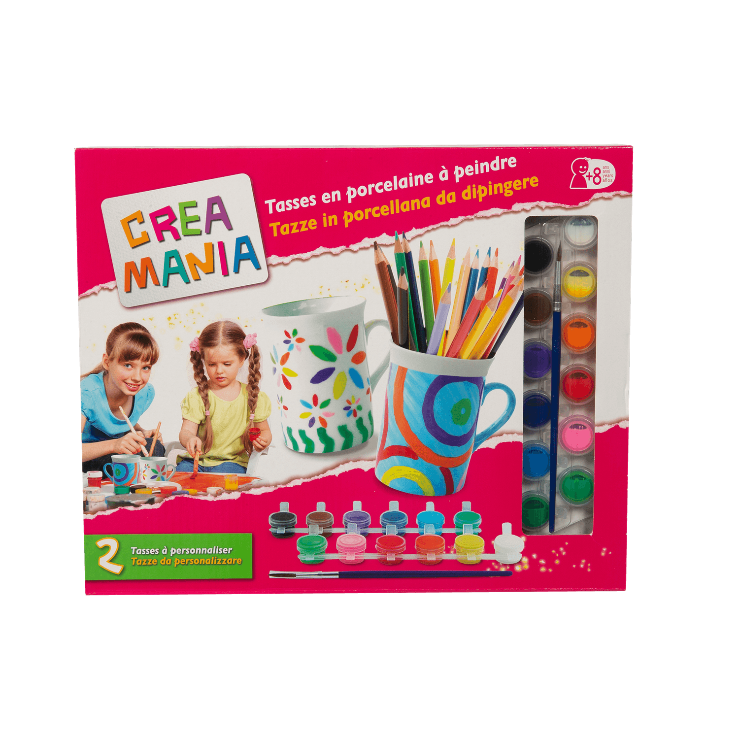 Decora le tazze - CREA MANIA