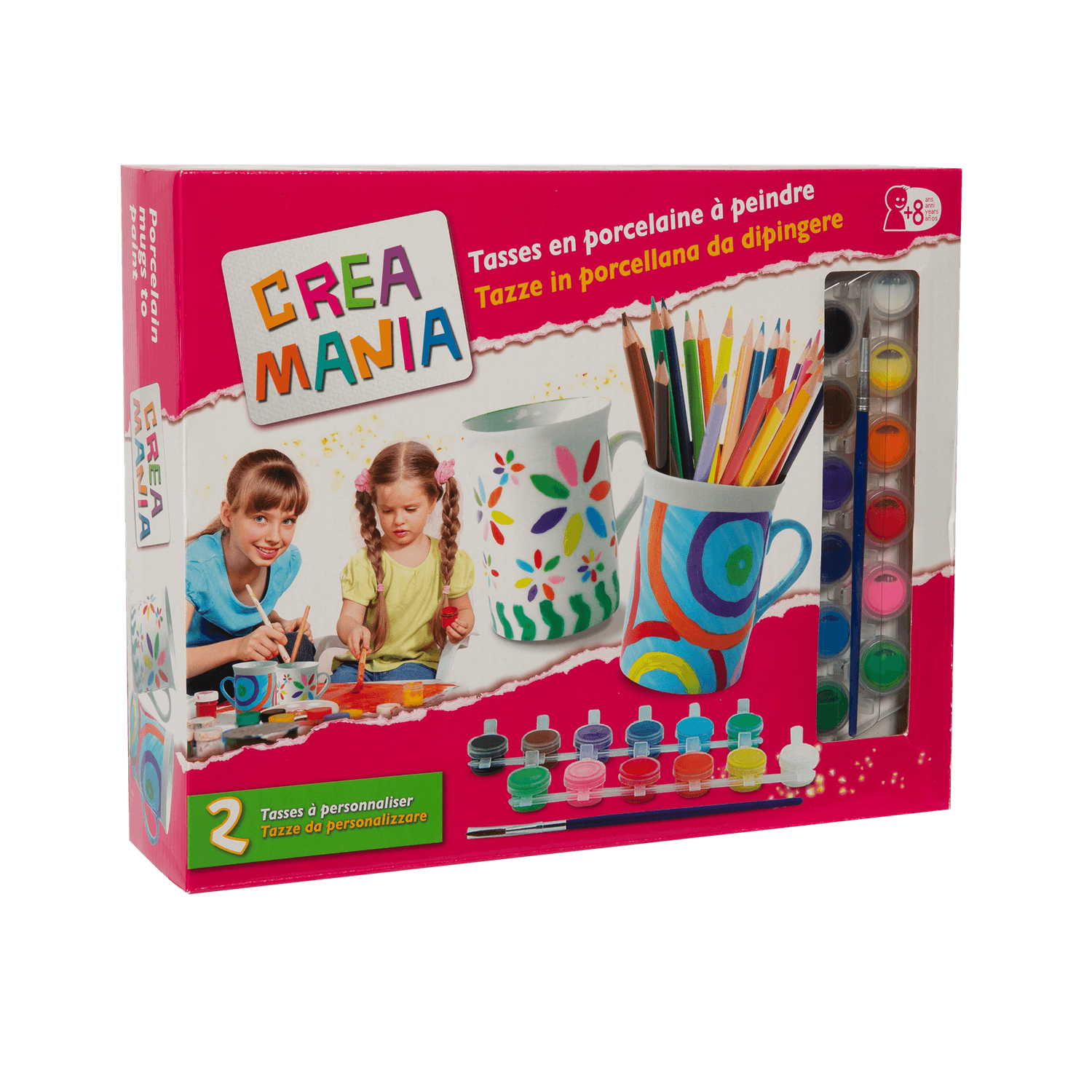 Decora le tazze - CREA MANIA