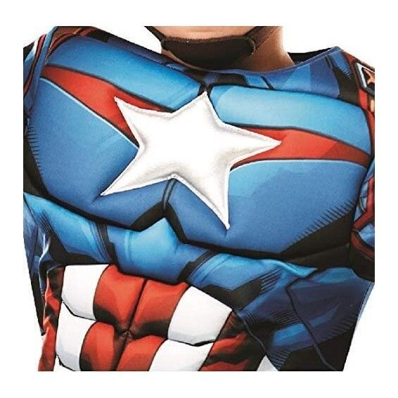 Costume avengers capitan america con muscoli - Avengers