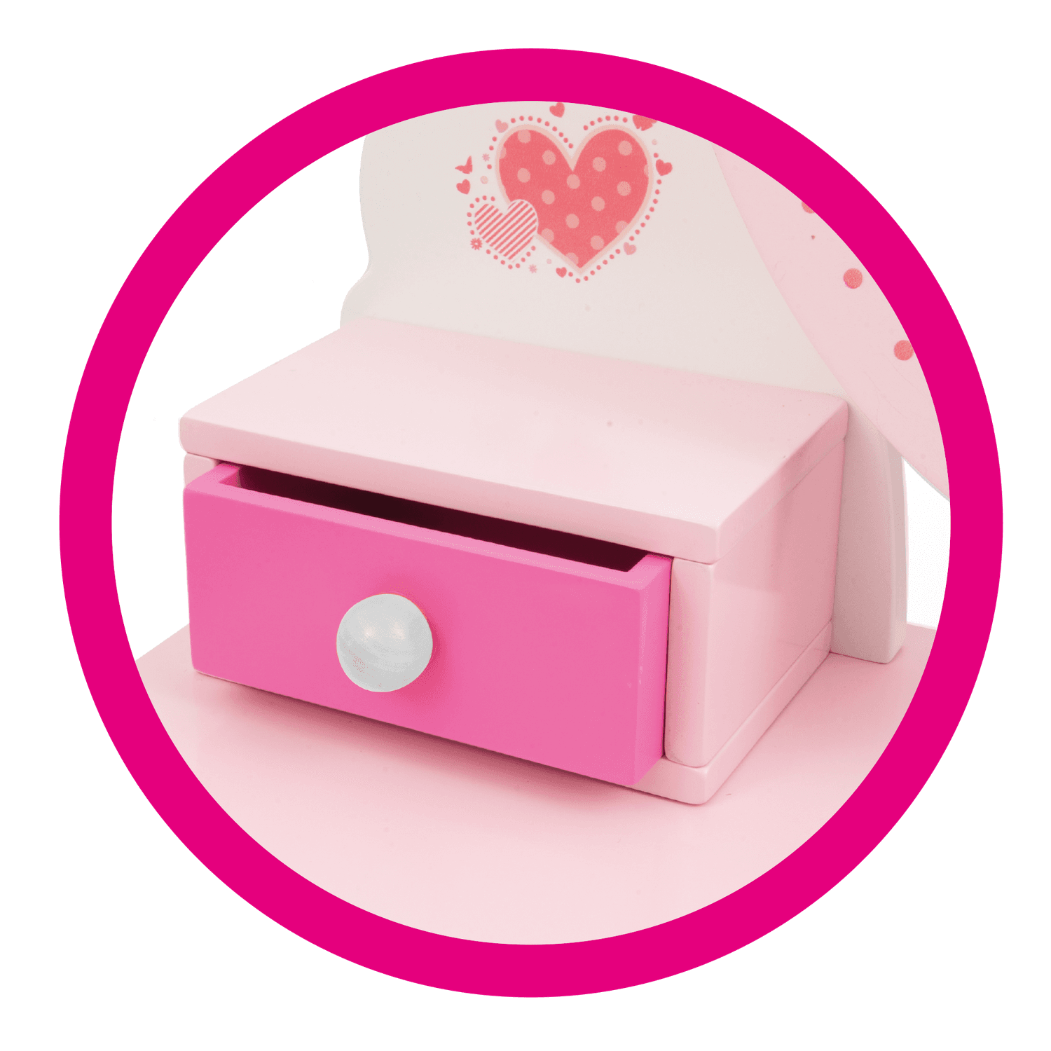 Vanity table con luci led - MISS FASHION