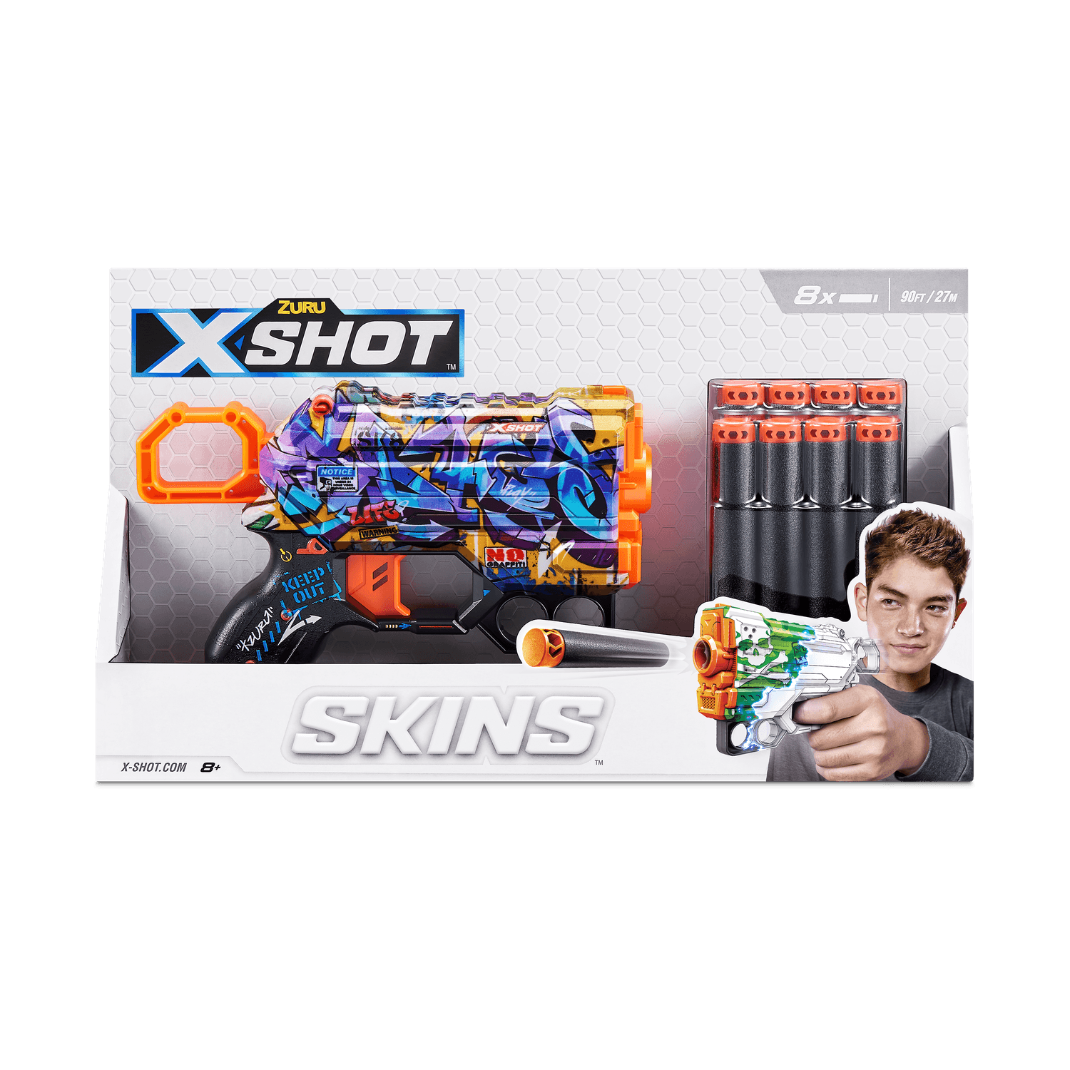 Xshot skins (8 dardi) - SUN&SPORT, X-SHOT
