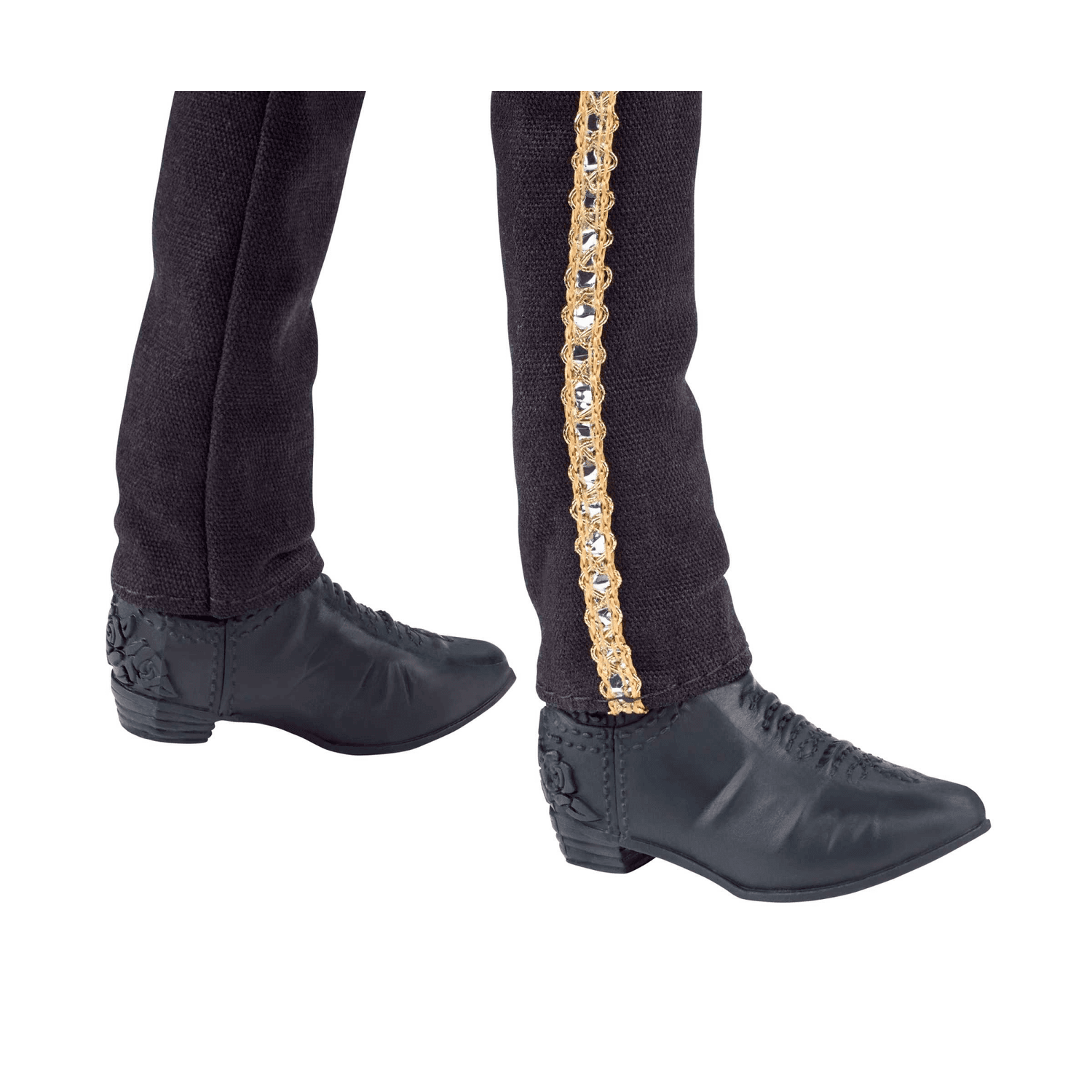 Barbie, ken, bambola día de muertos, indossa un abito tradizionale con volant e ha il volto dipinto a tema calavera, giocattolo per bambini 6+ anni - Barbie