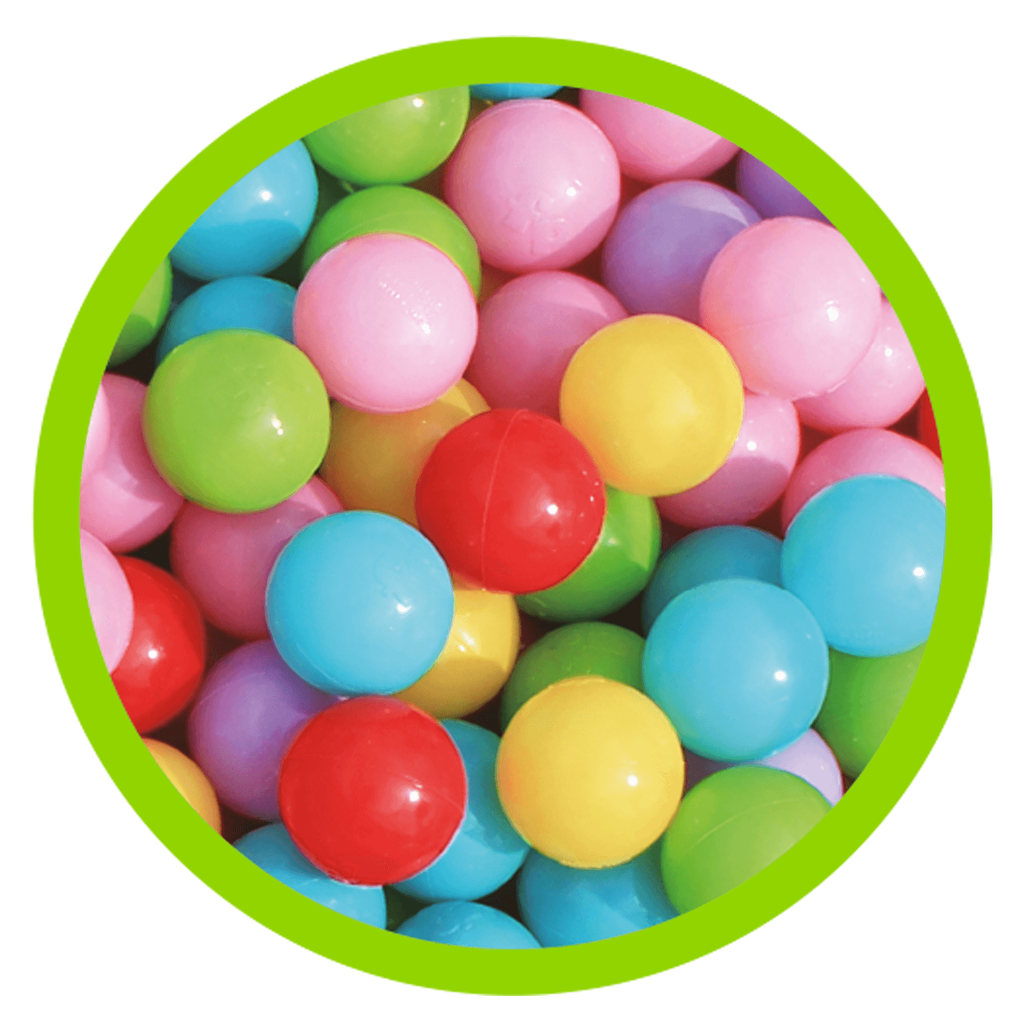 Piscinetta jungle con 50 palline - BABY SMILE