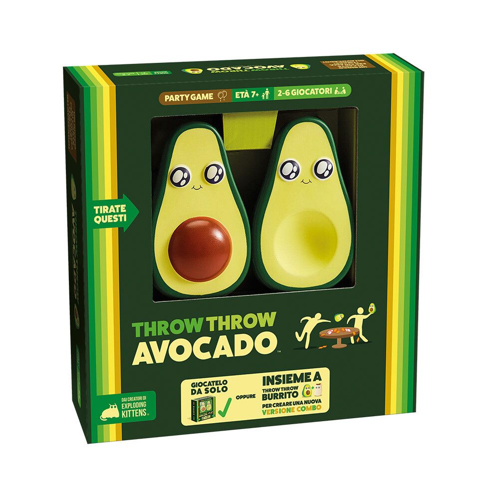 Asmodee - throw throw avocado, party game, gioco di carte - ASMODEE