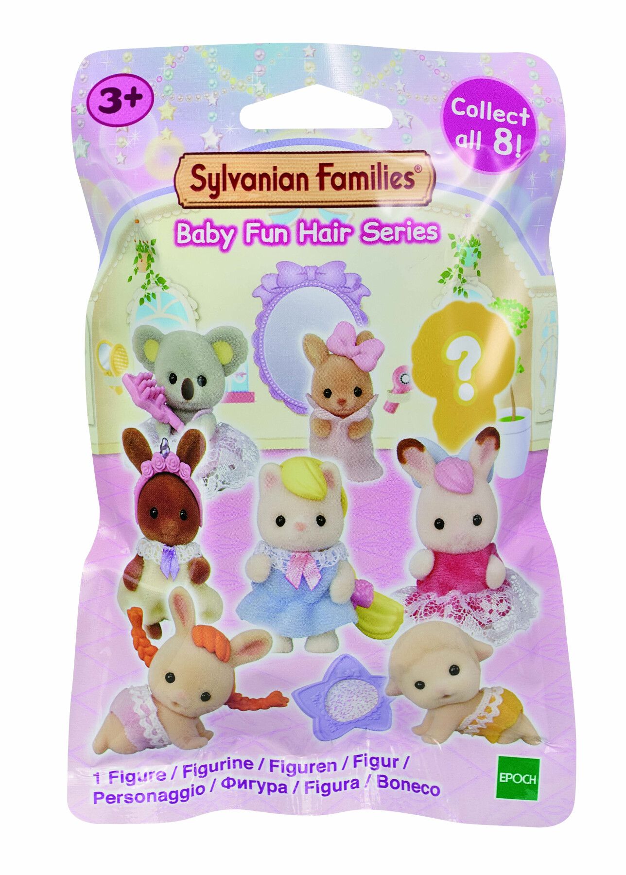 Bustine baby - serie acconciature divertenti - mondo salone parrucchiere dei pony - SYLVANIAN FAMILIES