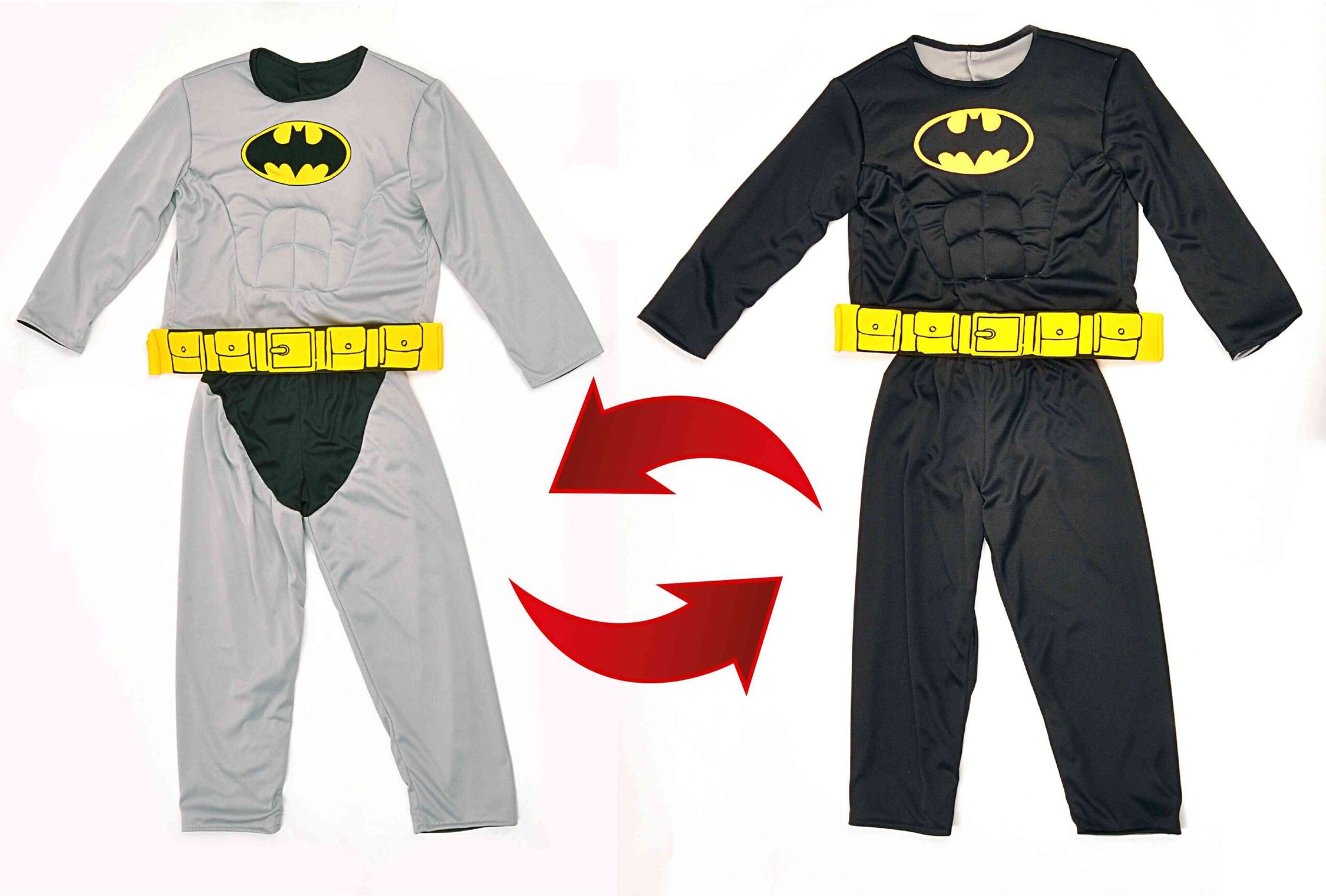 Costume batman reversibile - BATMAN, DC COMICS