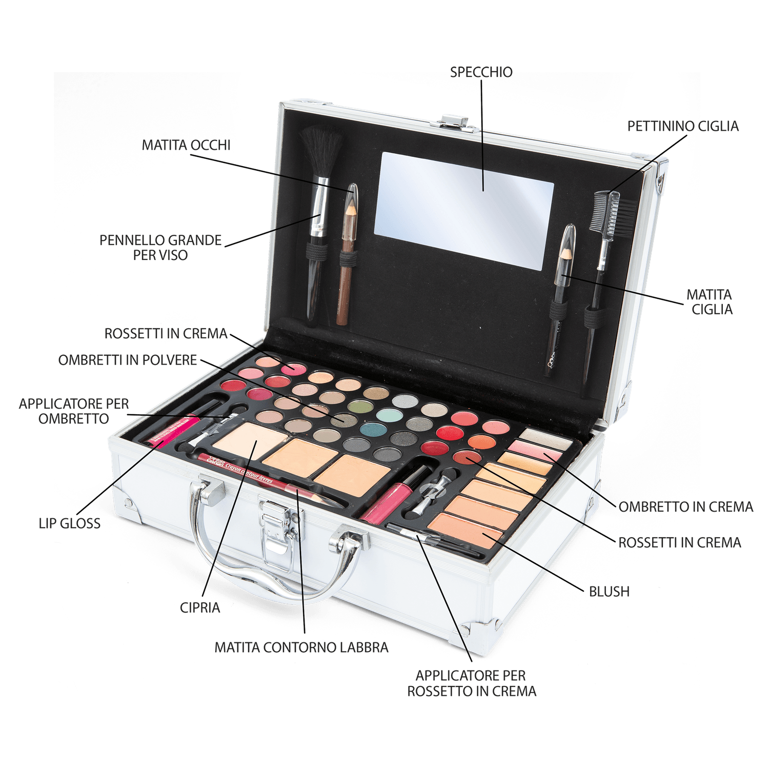 Makeup vanity case - MISS FASHION