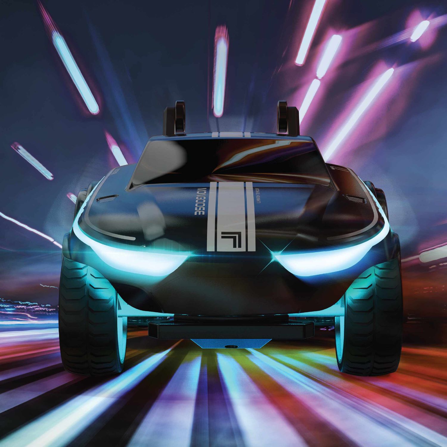 Shaper image - macchina radiomandata stunt moongose - Sharper Image