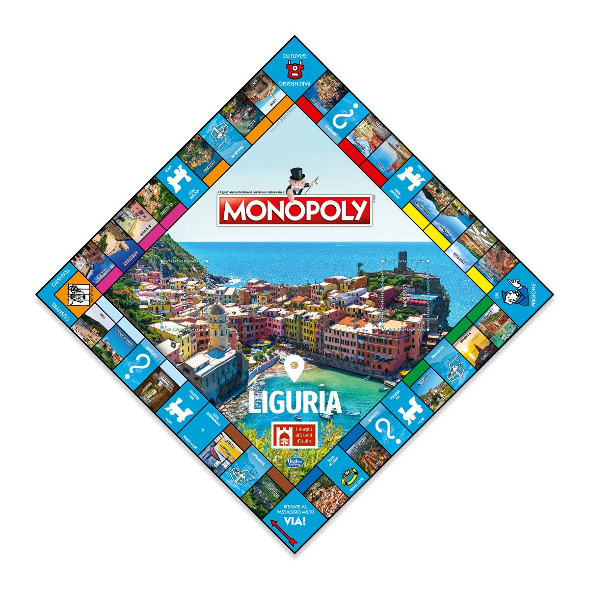 Monopoly - i borghi più belli d'italia - edizione liguria - MONOPOLY