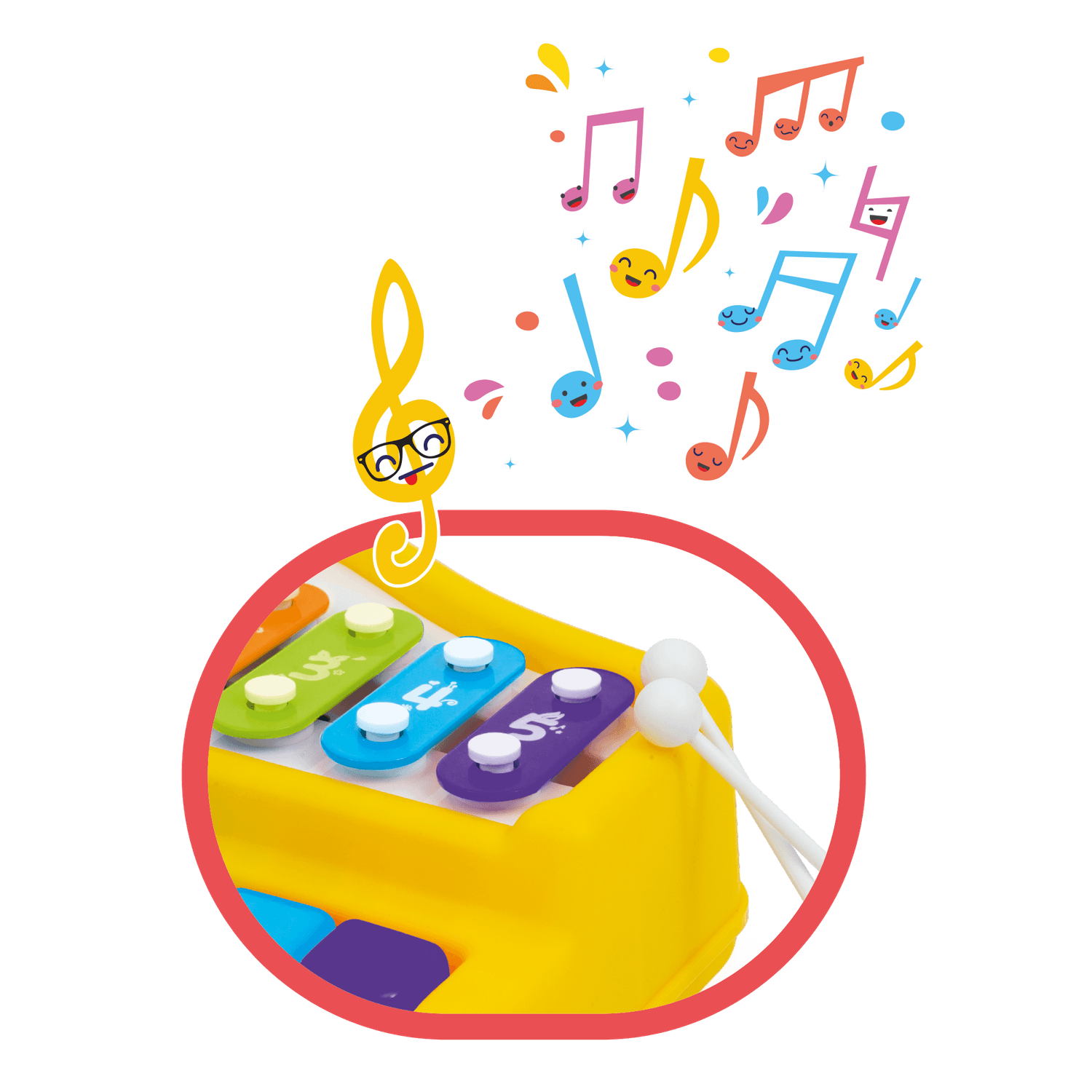 My first activity set - BABY SMILE, SUPERSTAR