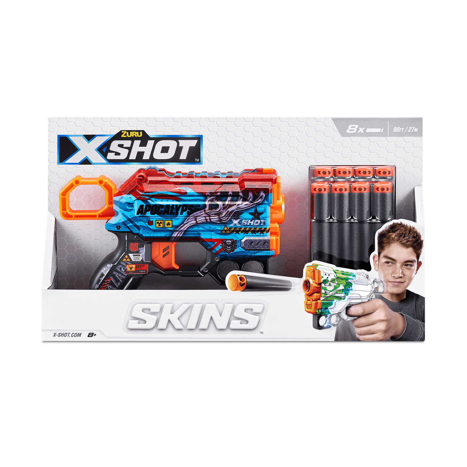 Xshot skins (8 dardi) - SUN&SPORT, X-SHOT