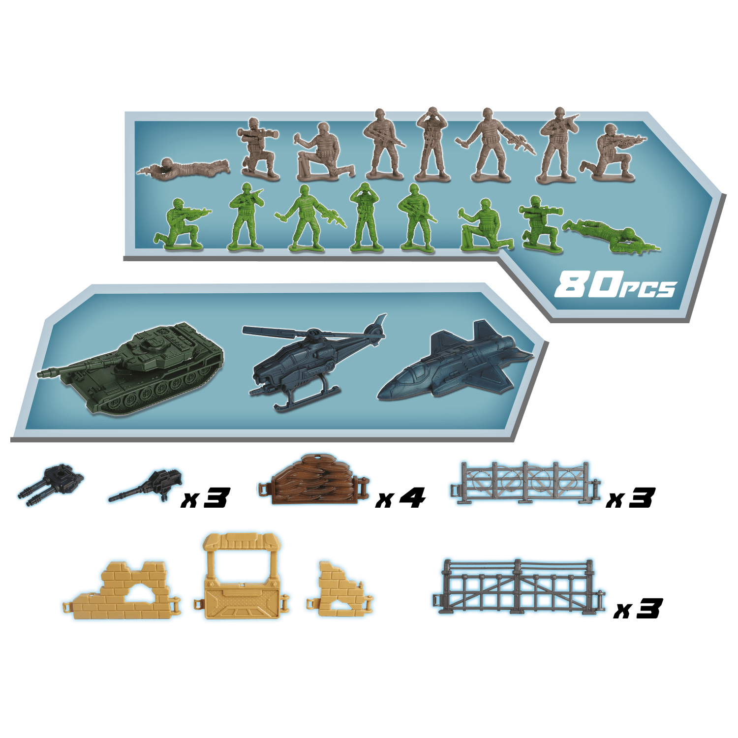 Set soldatini - INVINCIBLE HEROES