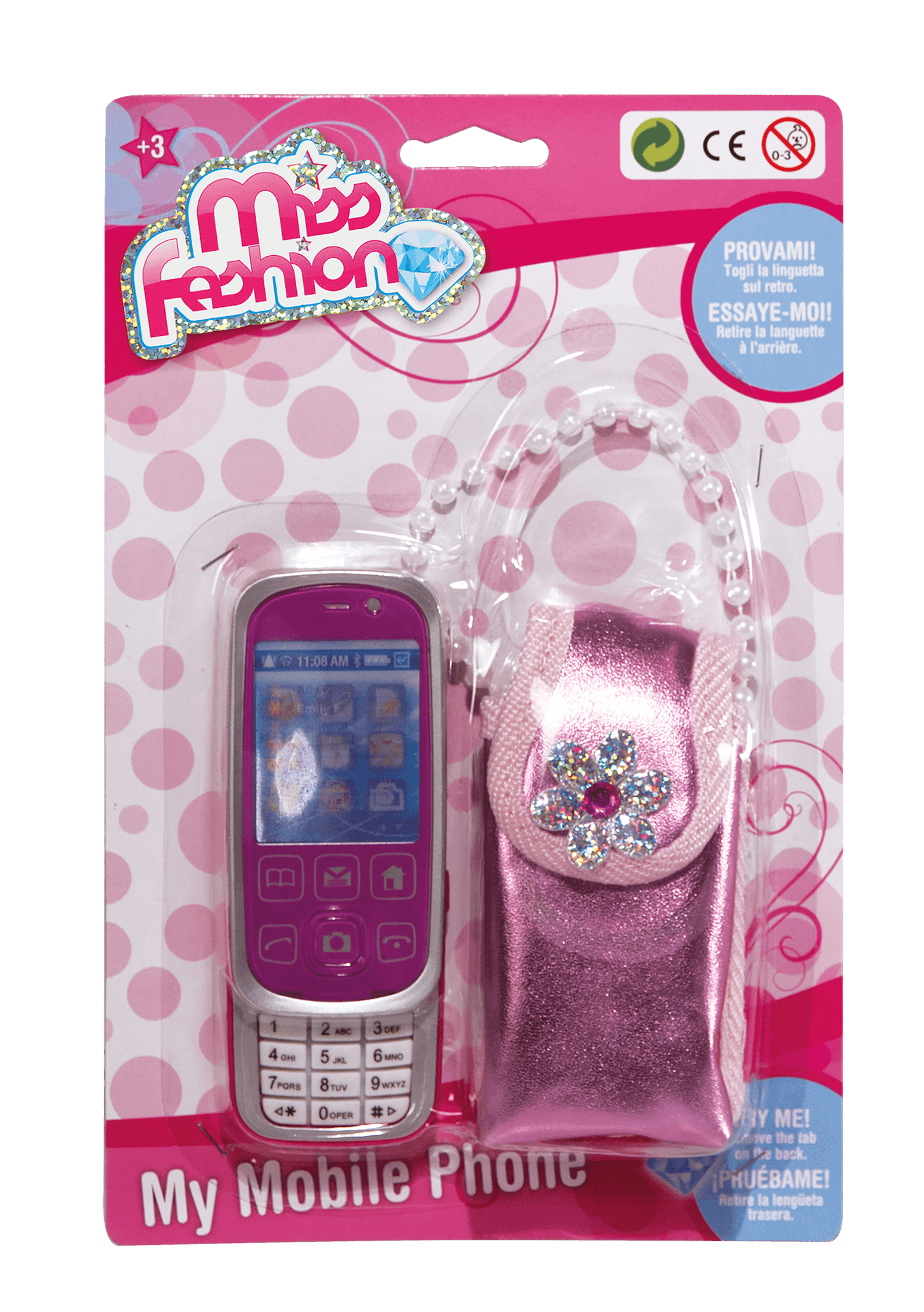 Cellulare con custodia - MISS FASHION