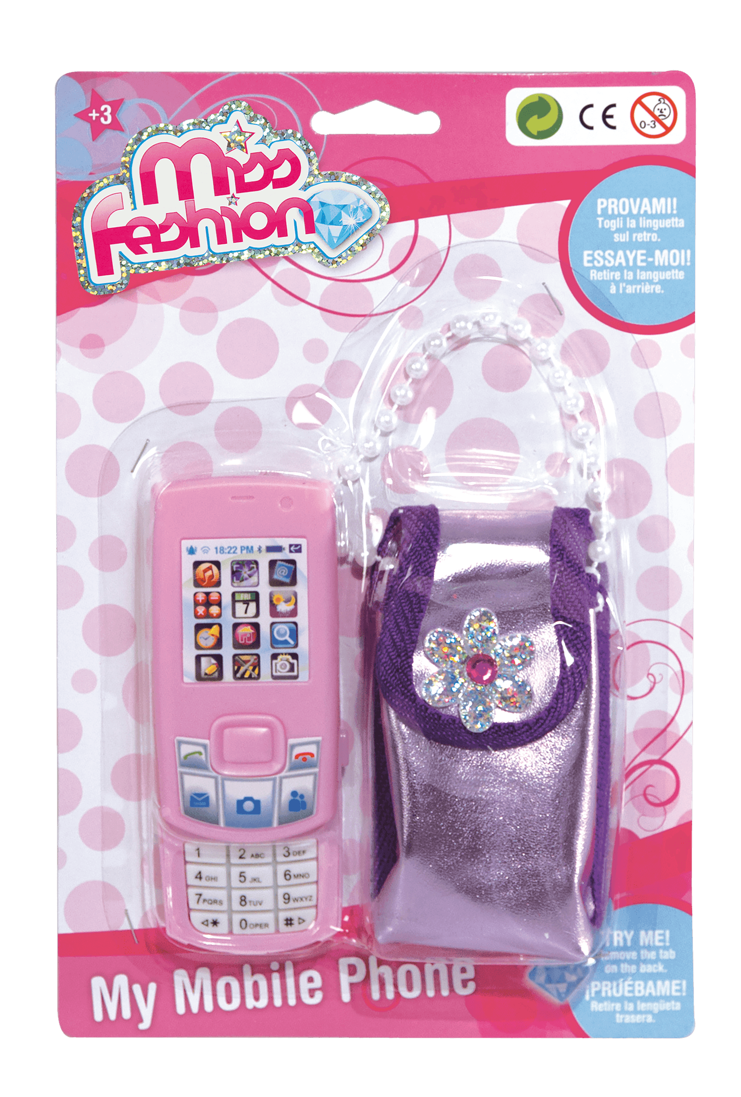 Cellulare con custodia - MISS FASHION