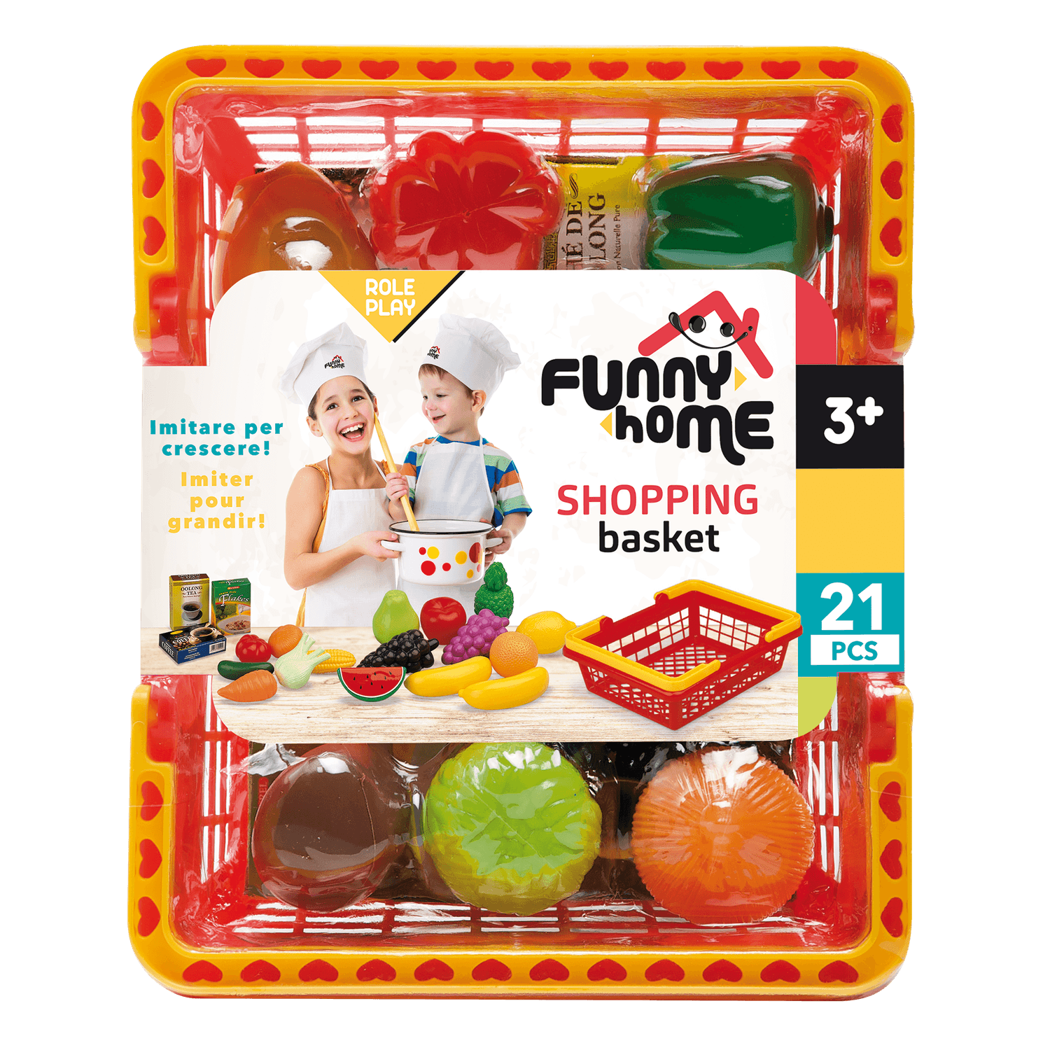 Cestino della spesa - FUNNY HOME