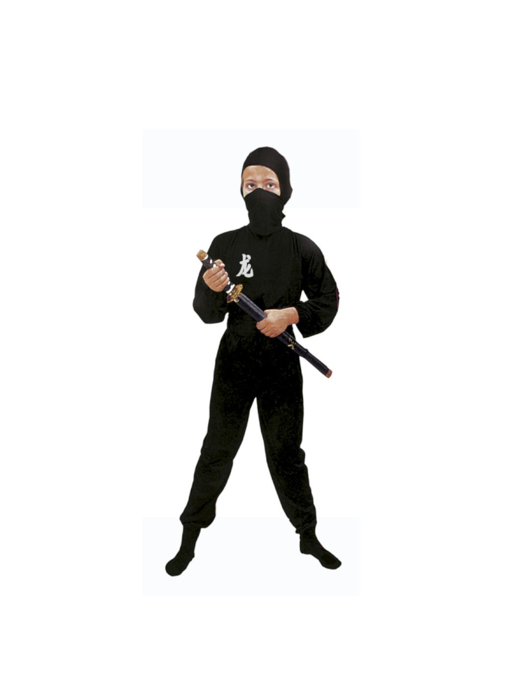 Costume Ninja Bambino Bocguy – Completo Con 13 Accessori, 4 Taglie