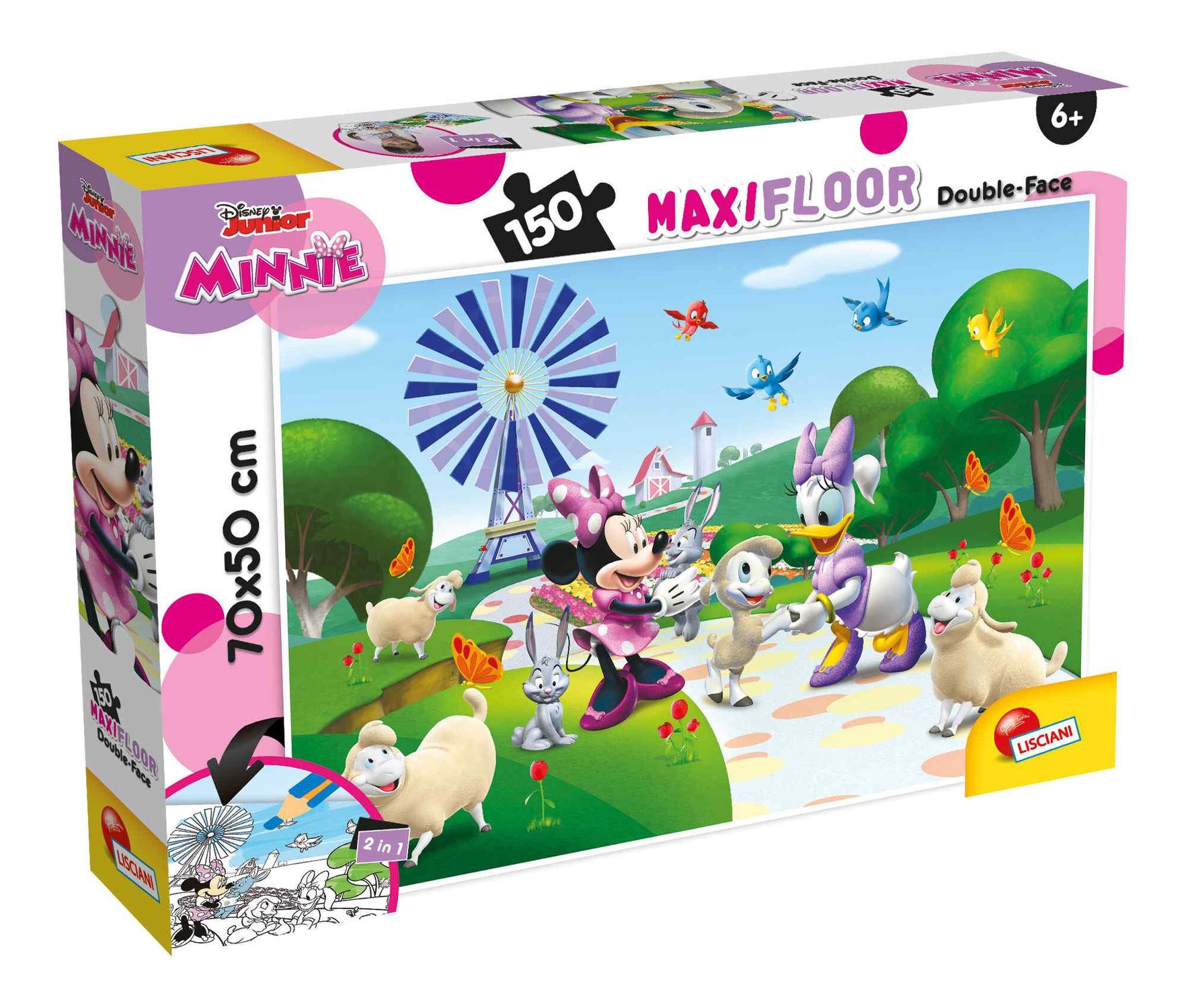 Disney puzzle df maxi floor 150 minnie - LISCIANI, Disney, Minnie
