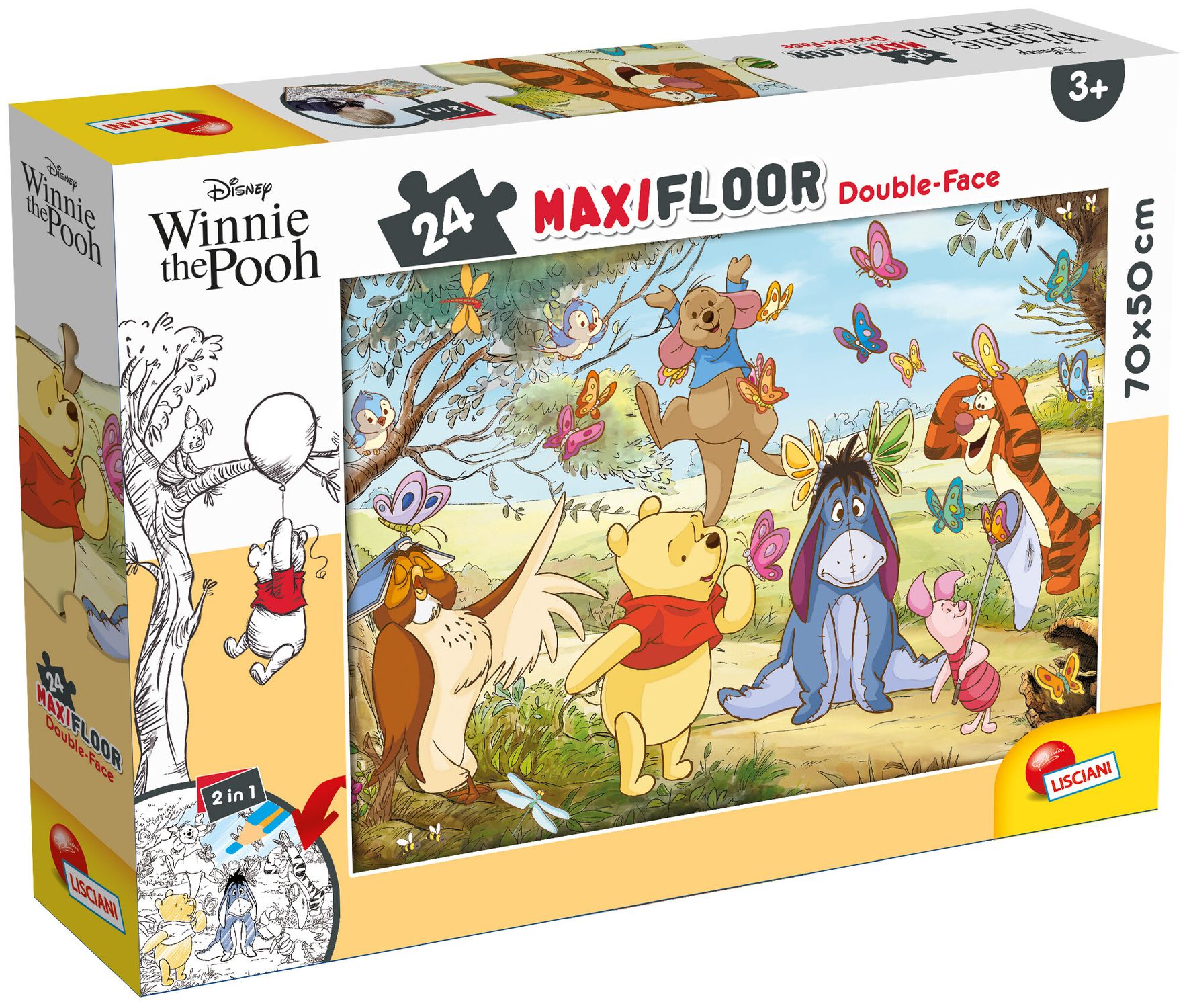 Disney puzzle df maxi floor 24 winnie the pooh     . - LISCIANI, Disney