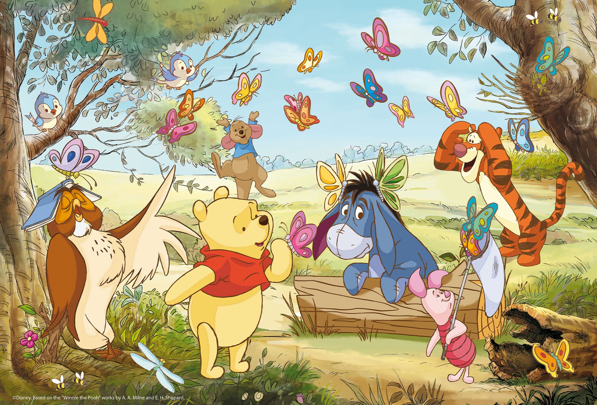 Disney puzzle df maxi floor 24 winnie the pooh     . - LISCIANI, Disney