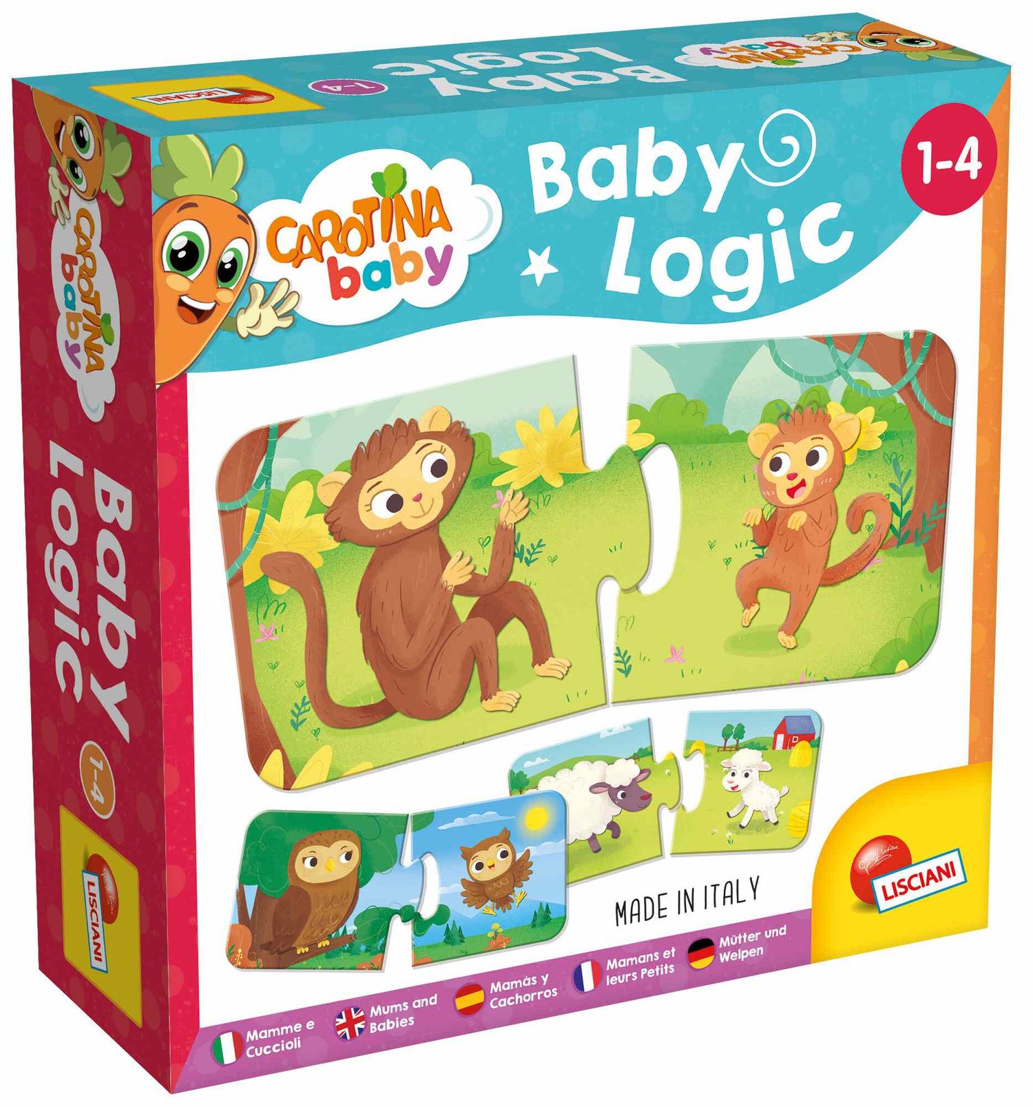 Carotina baby logic mamme e cuccioli - LISCIANI