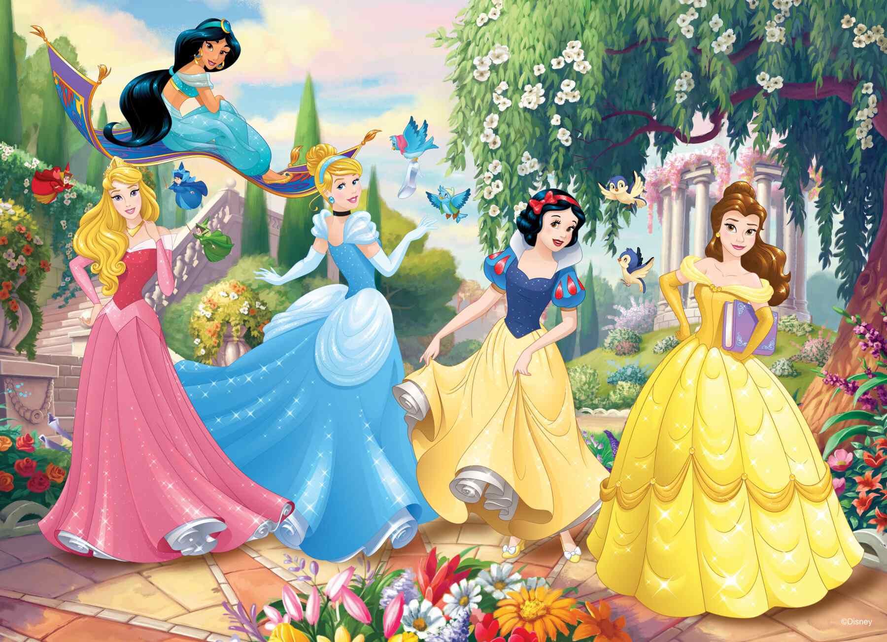 Disney puzzle df maxi floor 108 princess - princess forever - DISNEY PRINCESS, LISCIANI, Disney