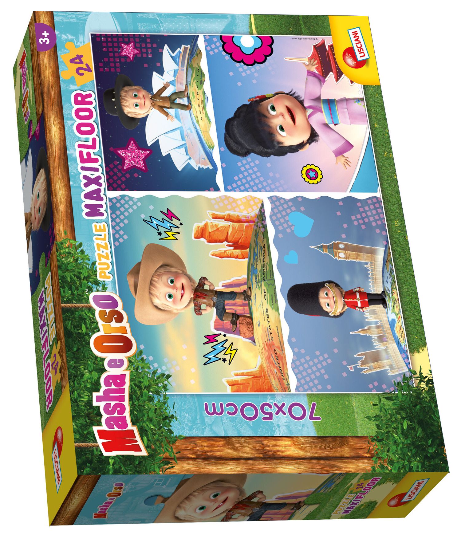 Masha puzzle maxifloor 24 - e' fantastico! - LISCIANI