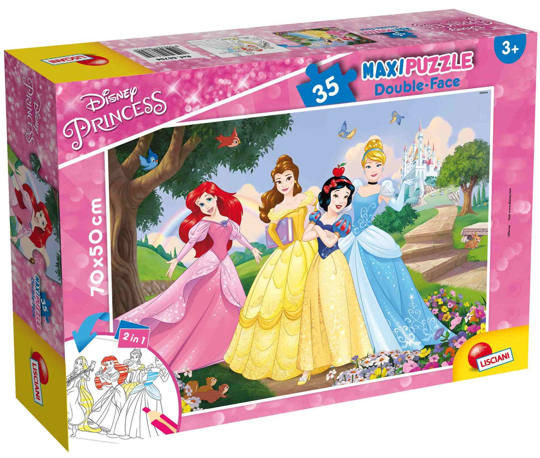 Disney puzzle df maxi floor 35 princess - DISNEY PRINCESS, LISCIANI, Disney