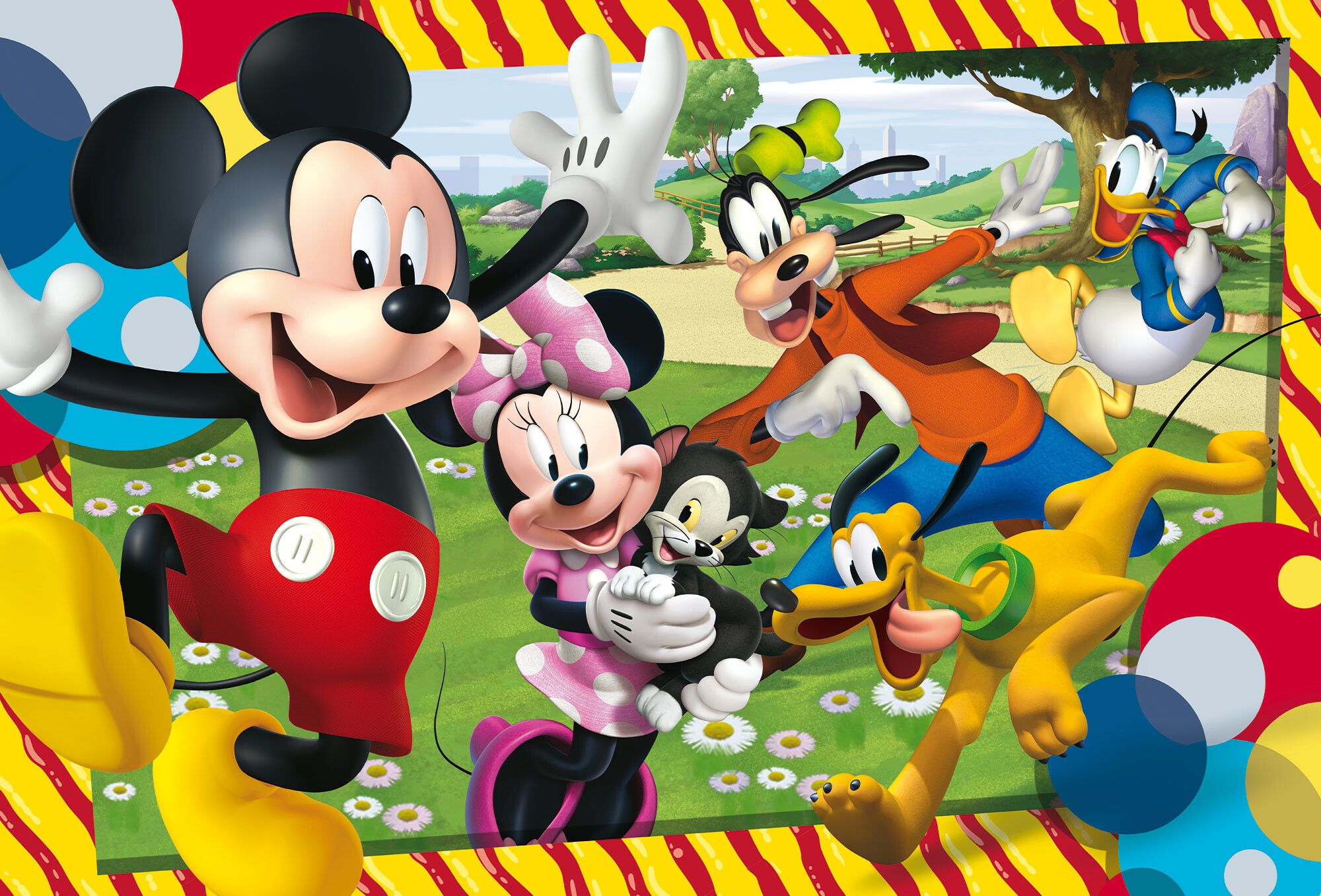 Disney puzzle maxifloor 4 x 48 mickey - LISCIANI, Disney