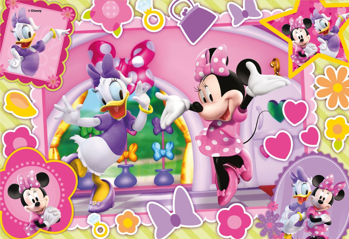 Disney puzzle maxifloor 2 x 24 minnie                                  . - LISCIANI, Disney, Minnie
