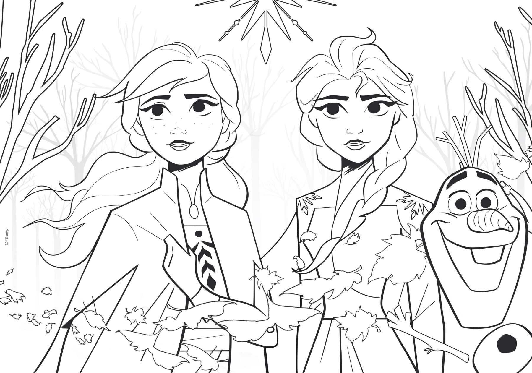 Disney puzzle df maxi floor 60 frozen 2 - DISNEY PRINCESS, LISCIANI, Disney, Frozen