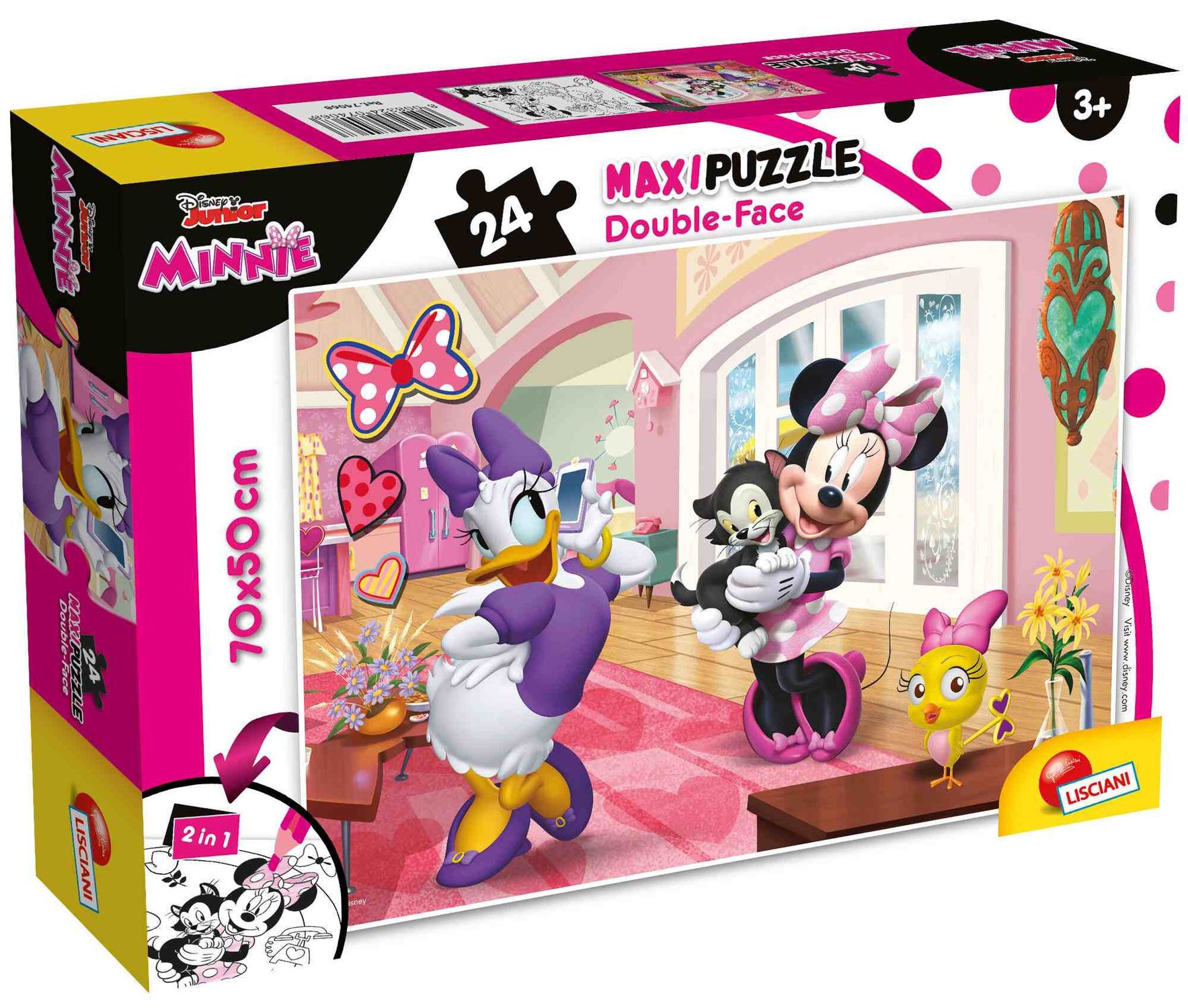 Disney puzzle df maxi floor 24 minnie - LISCIANI, Disney, Minnie