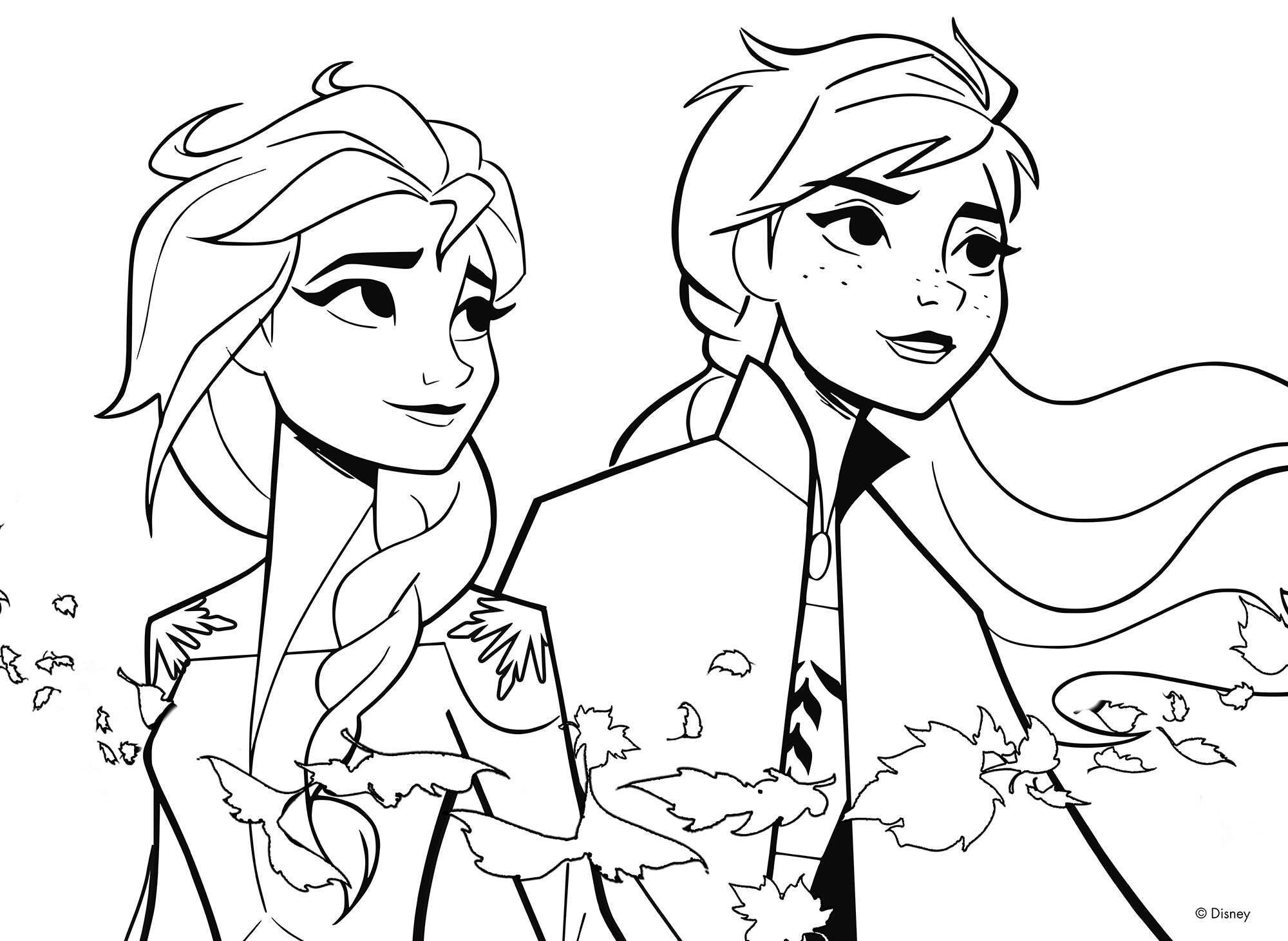 Disney puzzle df maxi floor 35 frozen 2 - DISNEY PRINCESS, LISCIANI, Disney, Frozen