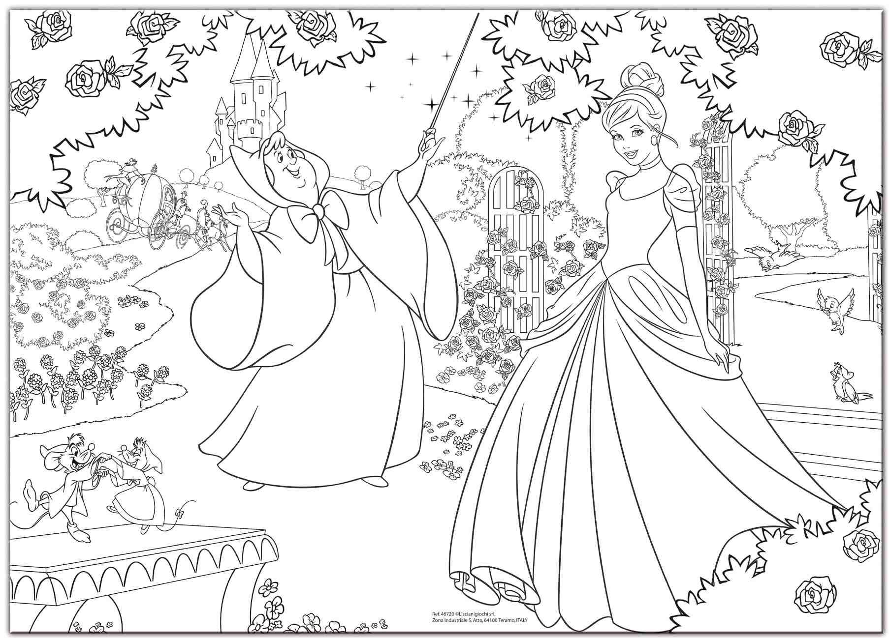 Disney puzzle df maxi floor 150 cinderella - DISNEY PRINCESS, LISCIANI, Disney