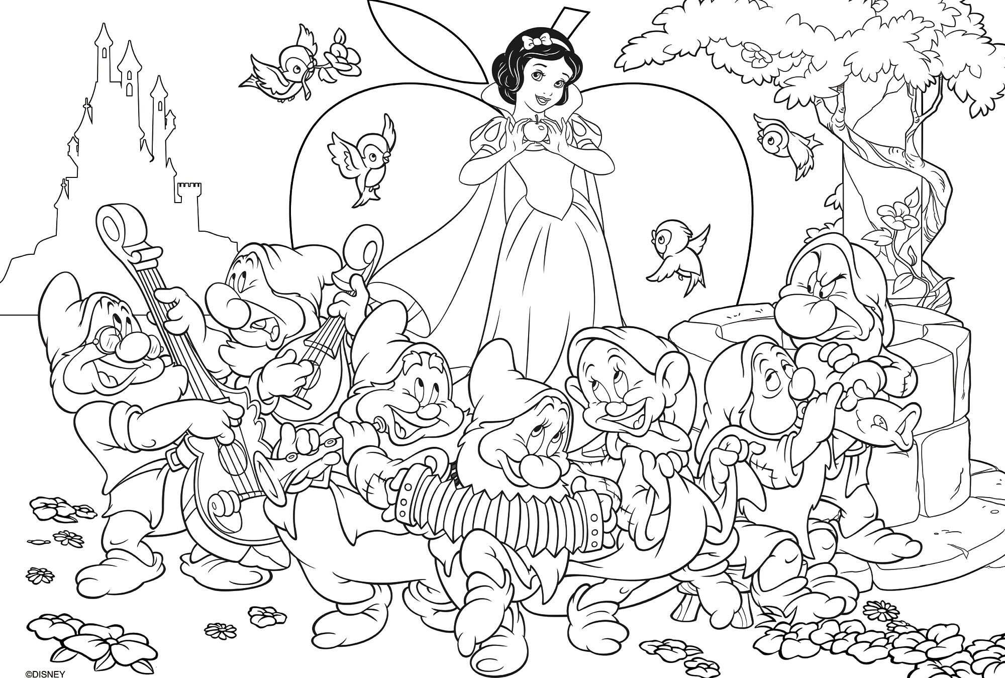 Disney puzzle df maxi floor 24 biancaneve - DISNEY PRINCESS, LISCIANI, Disney