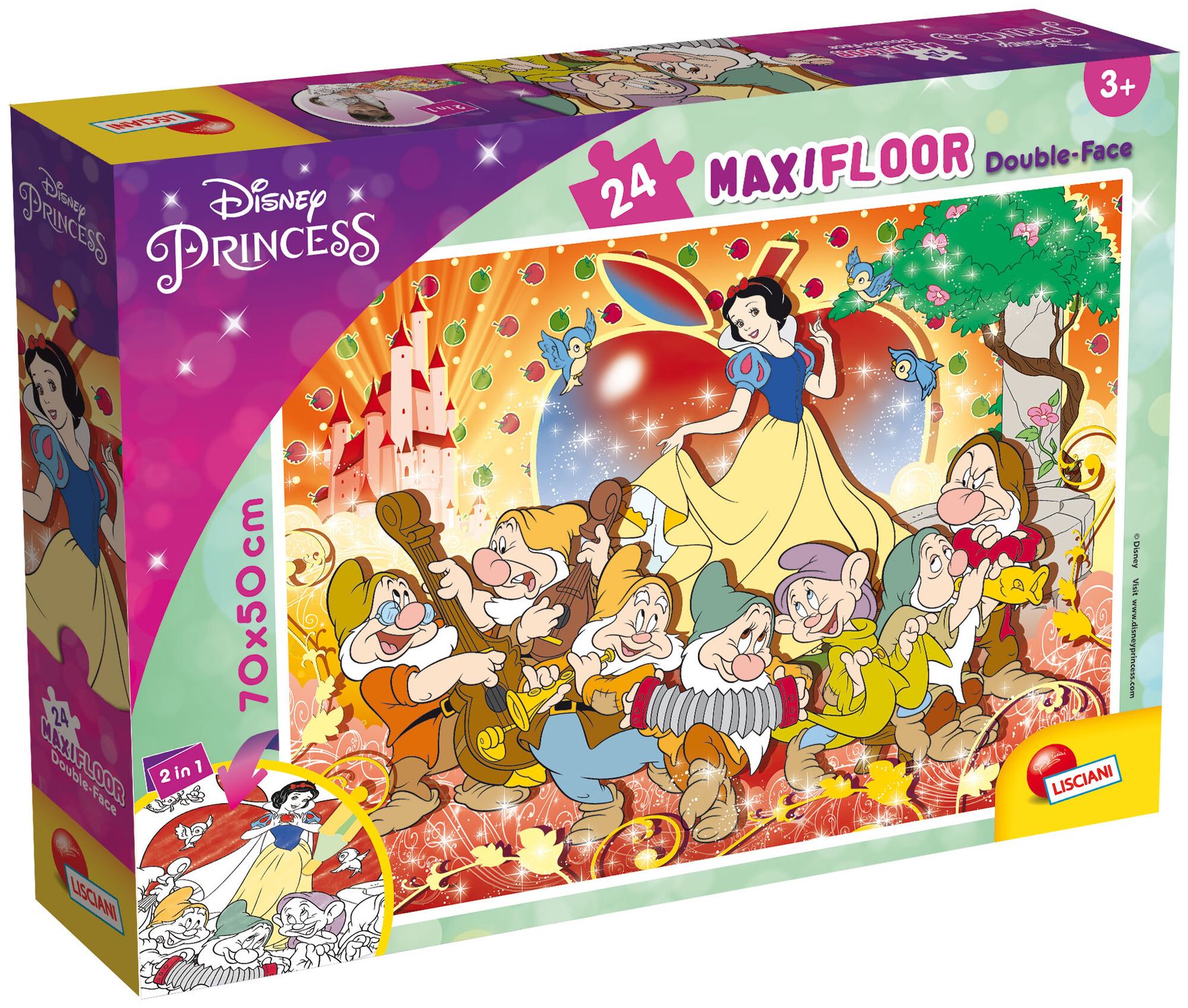 Disney puzzle df maxi floor 24 biancaneve - DISNEY PRINCESS, LISCIANI, Disney