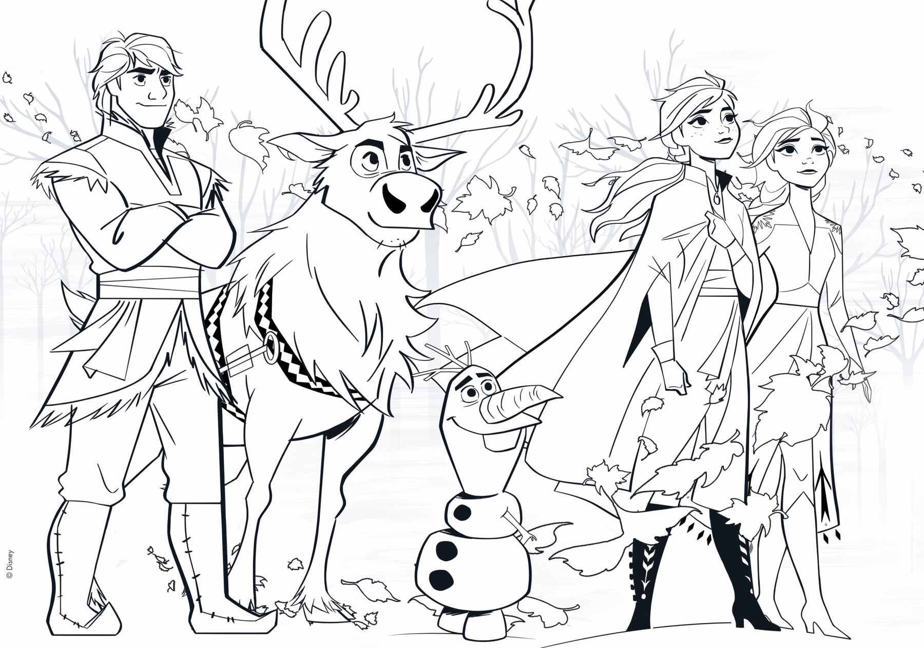 Disney puzzle df maxi floor 108 frozen 2 - DISNEY PRINCESS, LISCIANI, Disney, Frozen