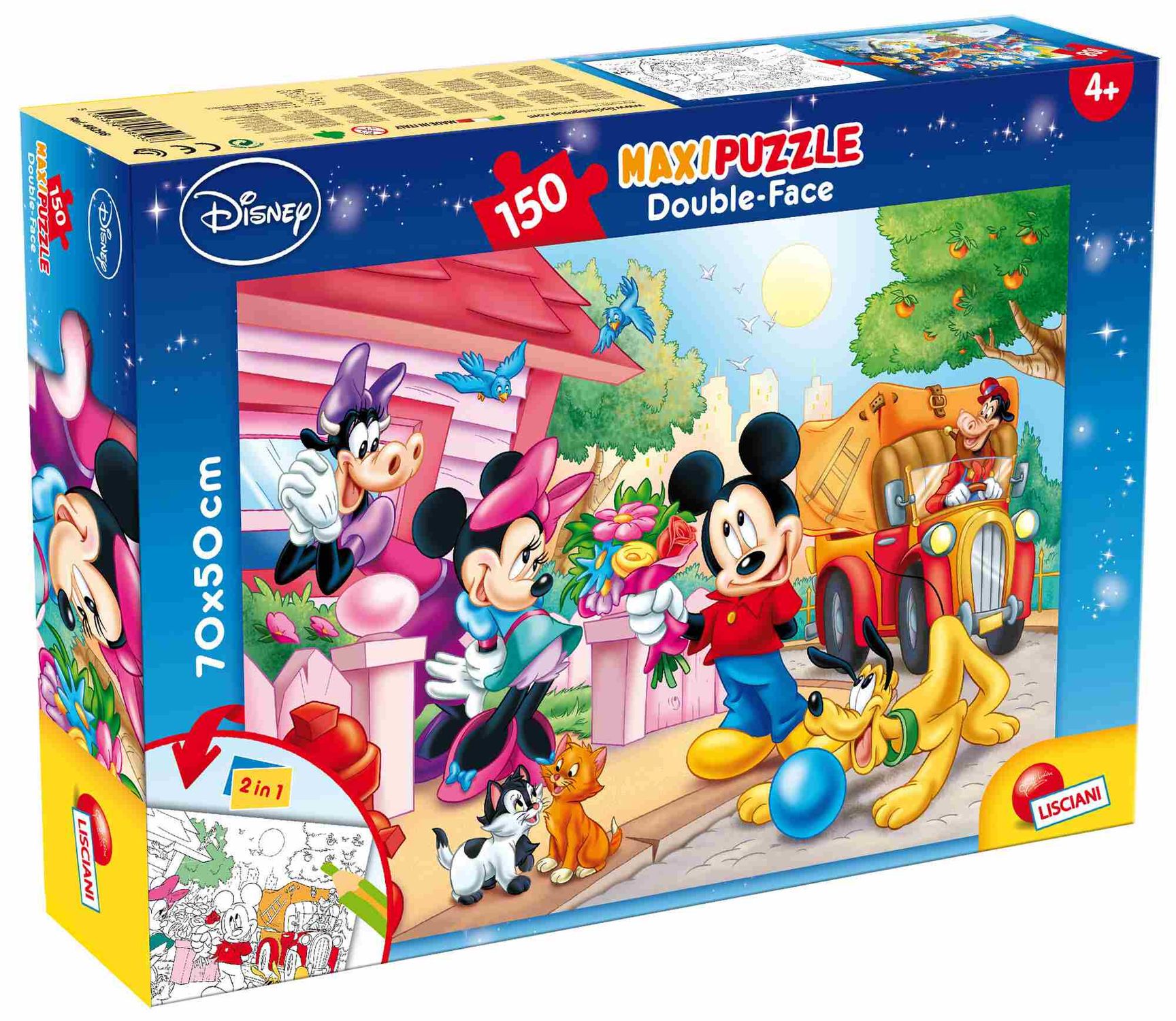 Disney puzzle df maxi floor 150 mickey mouse - LISCIANI, Disney, Mickey Mouse