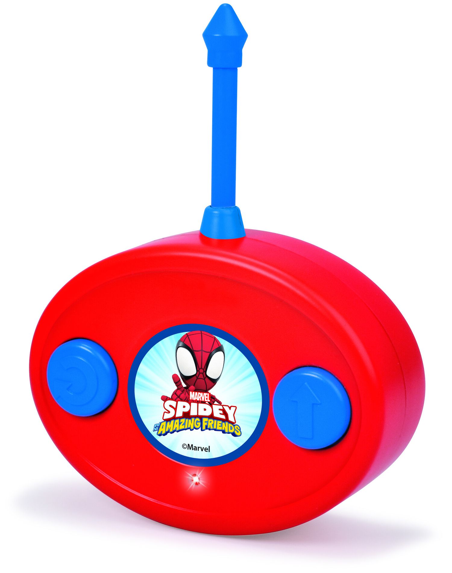 Dickie- radiocomando spidey web crawler, +3 anni, cm 17, scala 1:24, 1 canale - MARVEL, Spiderman