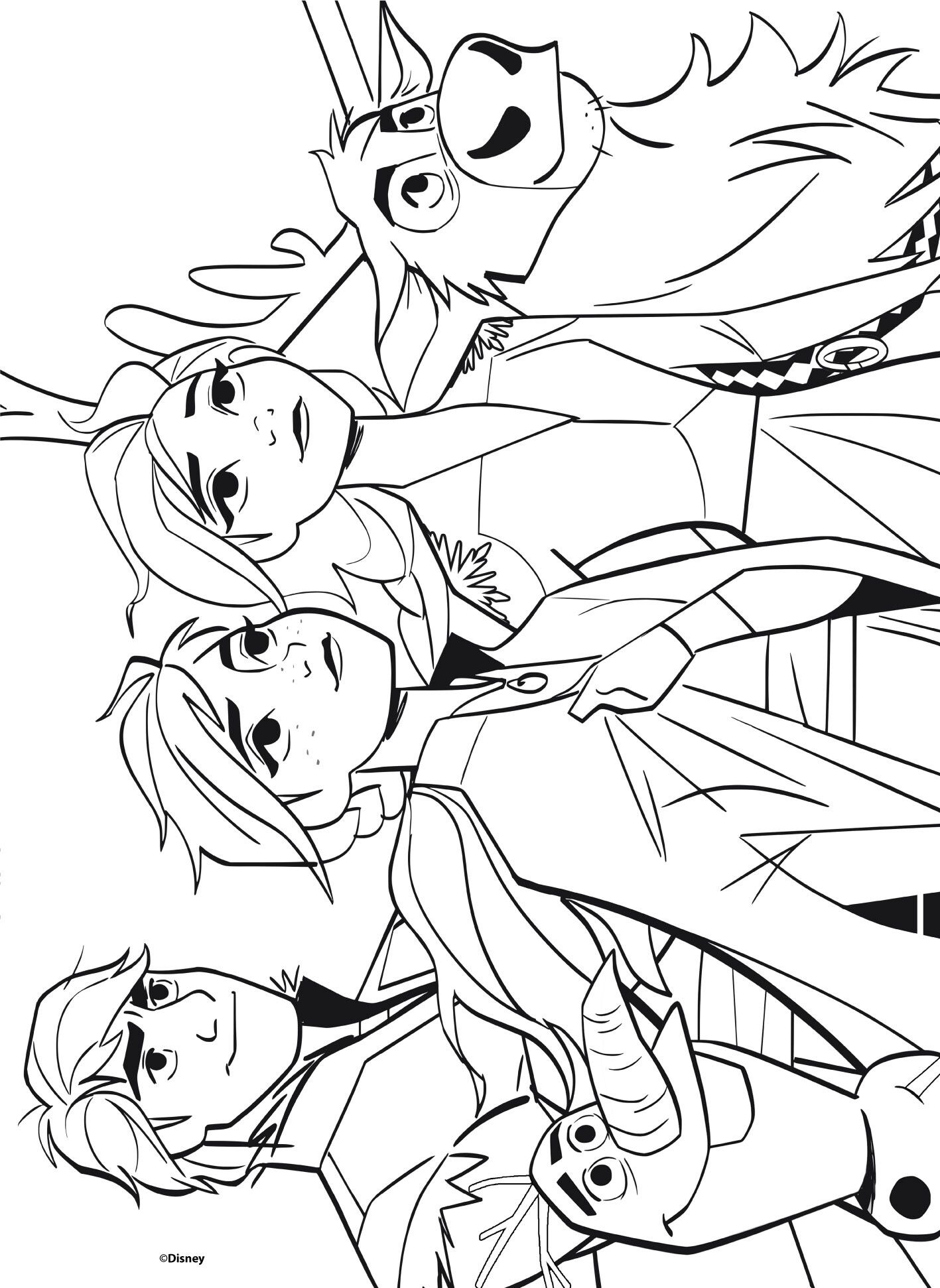 Disney puzzle df maxi floor 24 frozen 2 - DISNEY PRINCESS, LISCIANI, Disney, Frozen