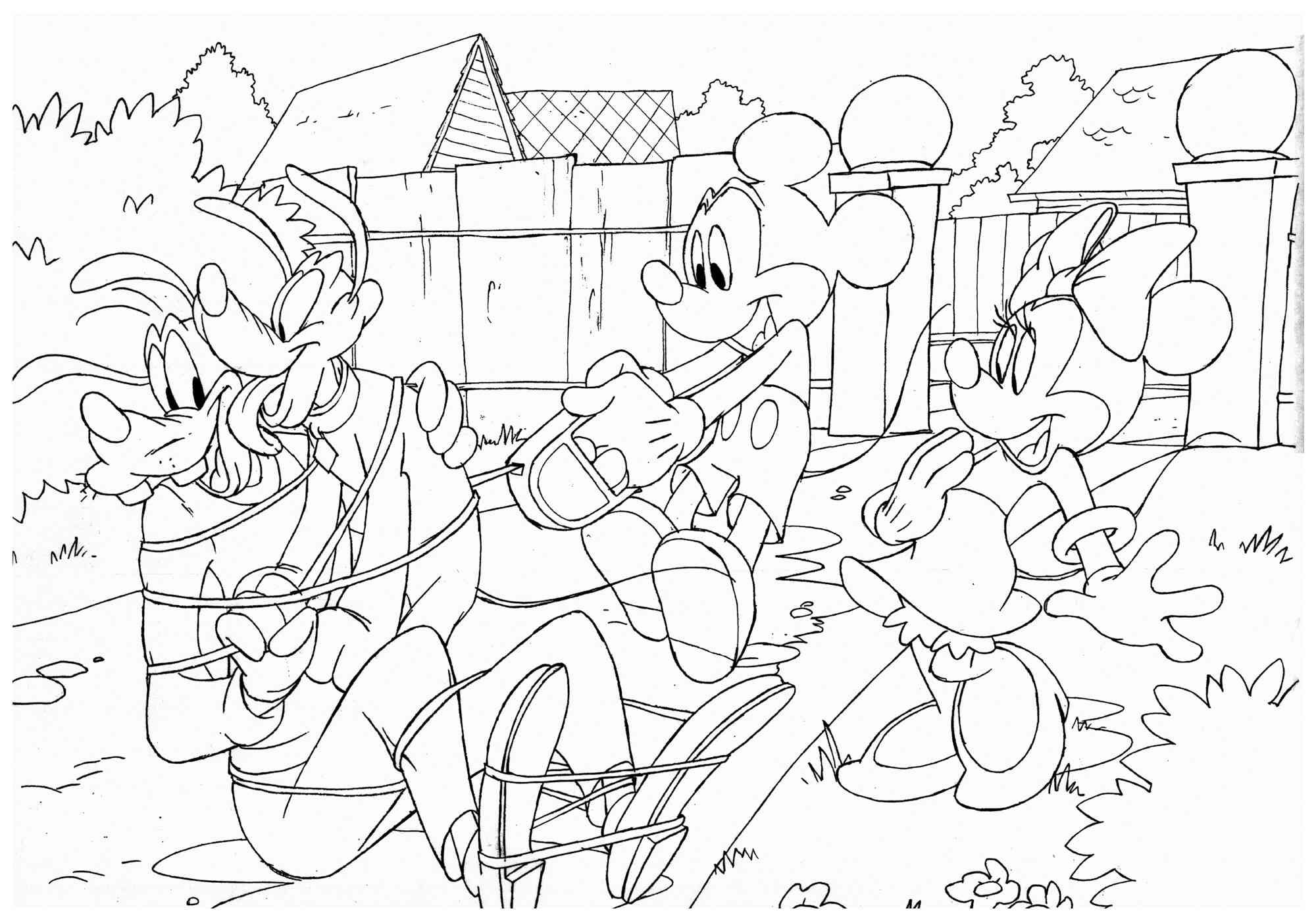 Disney puzzle df maxi floor 108 mickey my friends - LISCIANI, Disney, Mickey Mouse