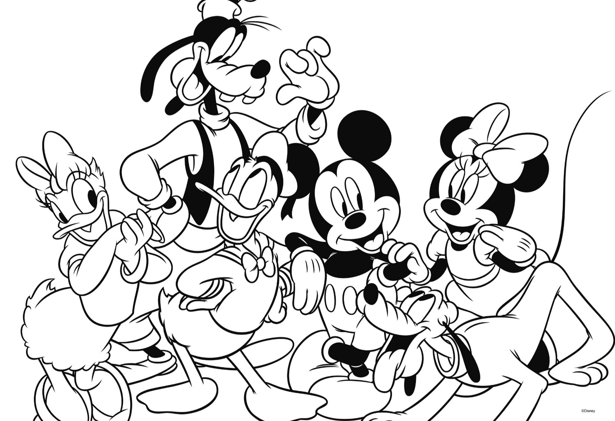 Disney puzzle maxifloor 2 x 12 mickey - LISCIANI, Disney, Mickey Mouse