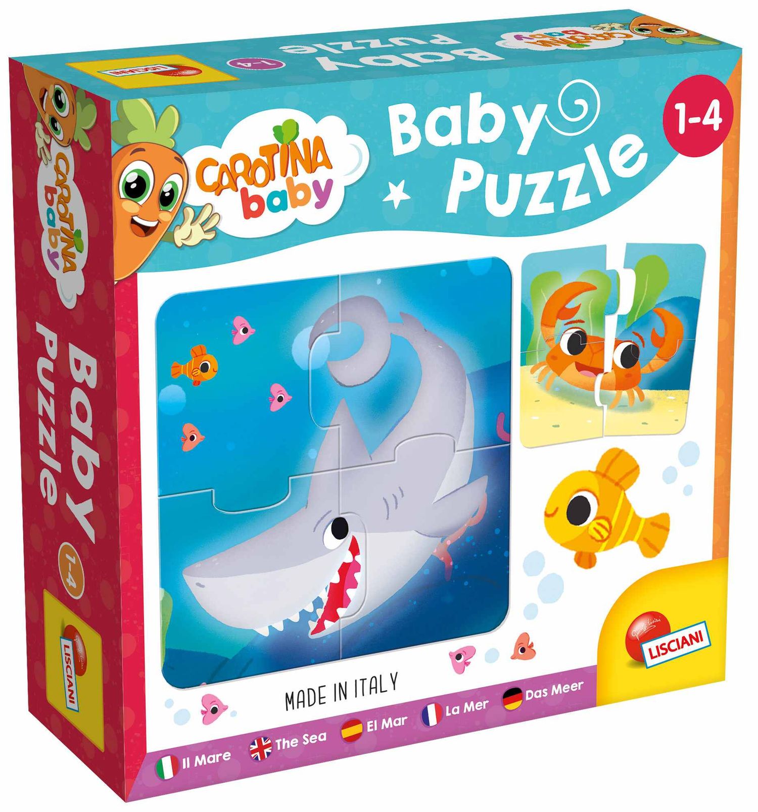 Carotina baby puzzle il mare                     . - LISCIANI