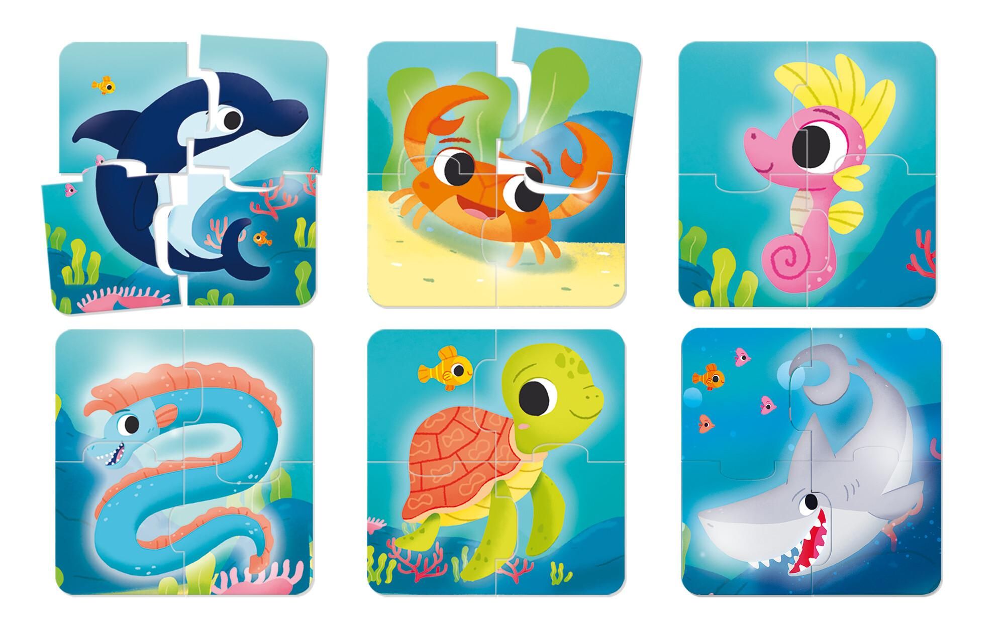 Carotina baby puzzle il mare                     . - LISCIANI