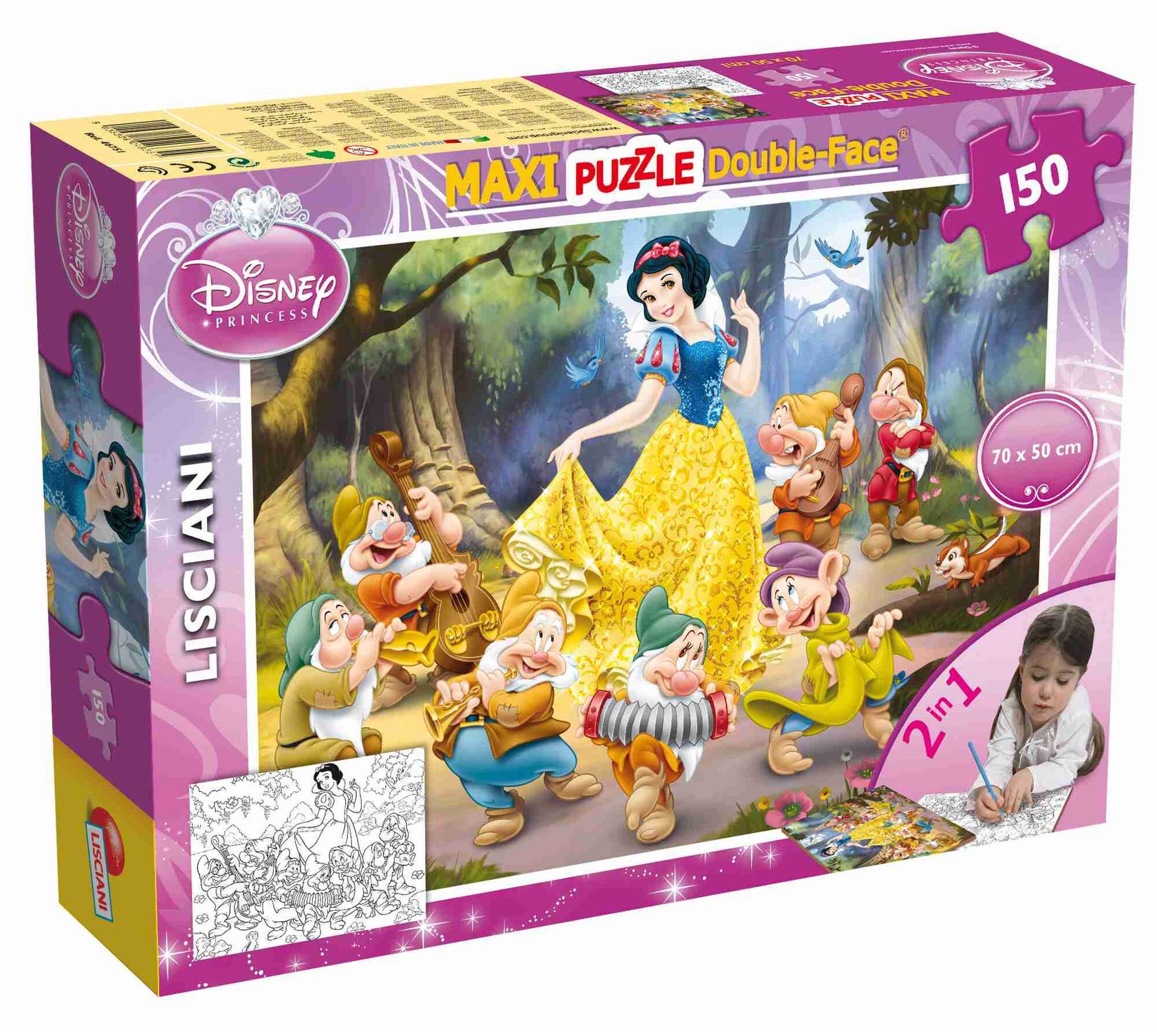 Disney puzzle df maxi floor 150 snow white - DISNEY PRINCESS, LISCIANI, Disney