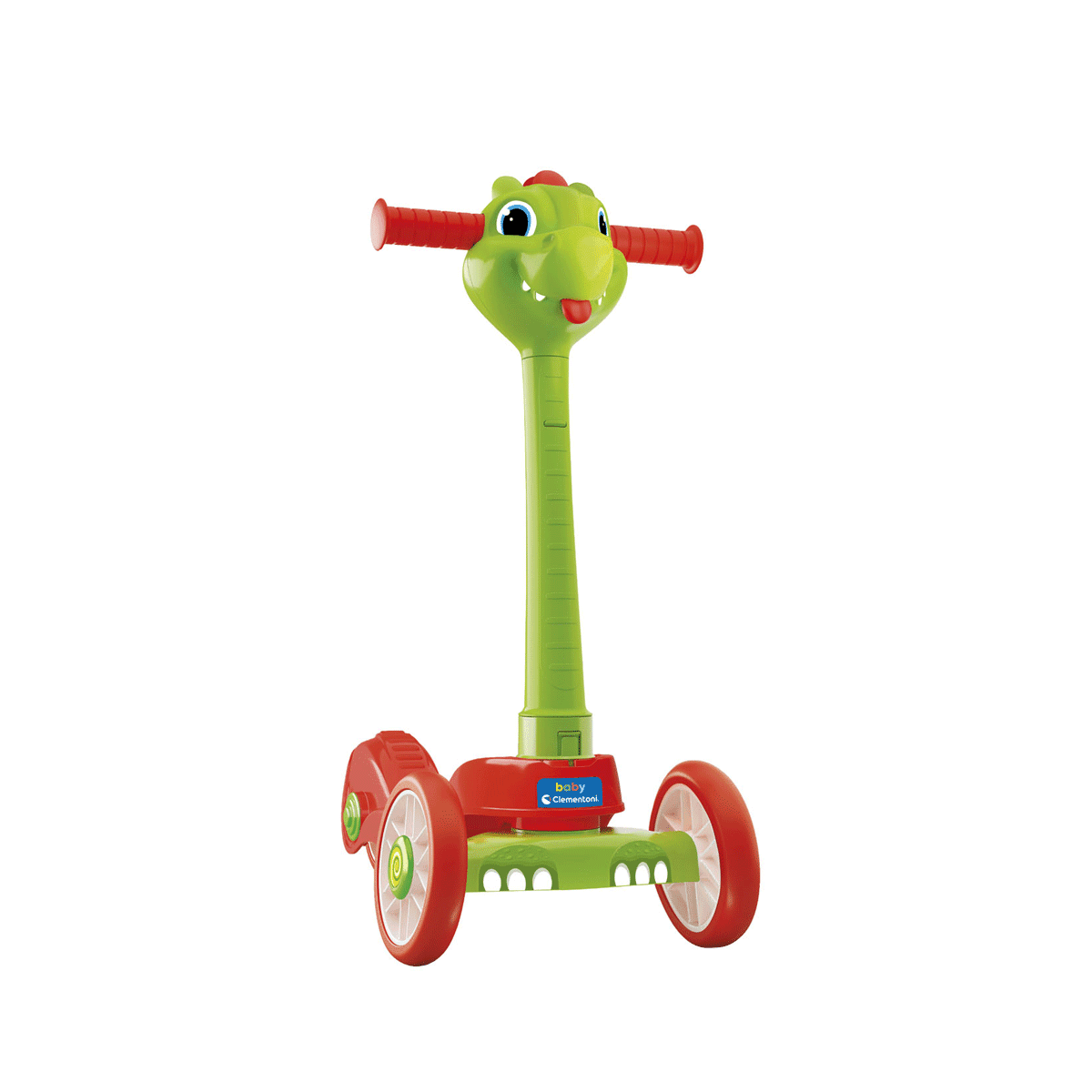 Baby clementoni - 17738 - baby dragon push scooter, monopattino bambini - BABY CLEMENTONI
