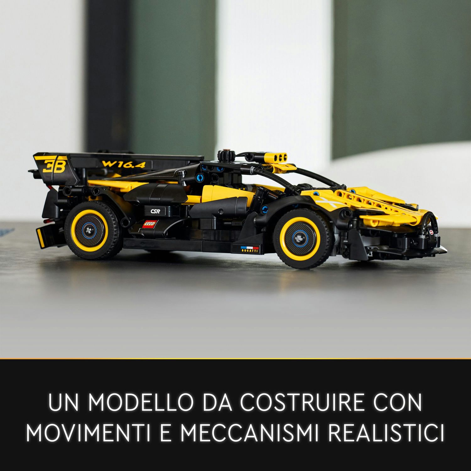 Lego technic 42151 bugatti bolide, kit macchina giocattolo, modellino auto supercar, giochi per bambini, idee regalo - LEGO TECHNIC, Lego