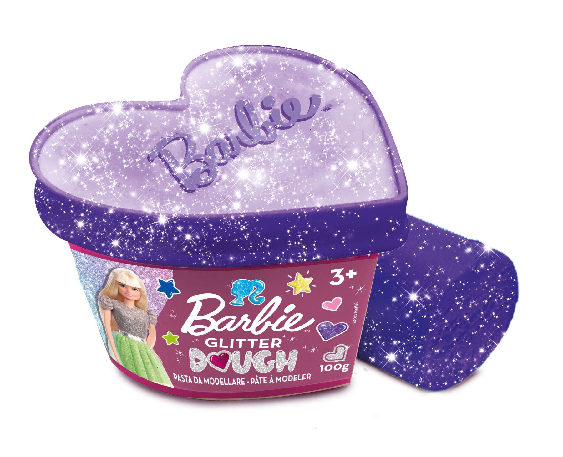 Barbie dough cuore di barbie glitter - LISCIANI, Barbie