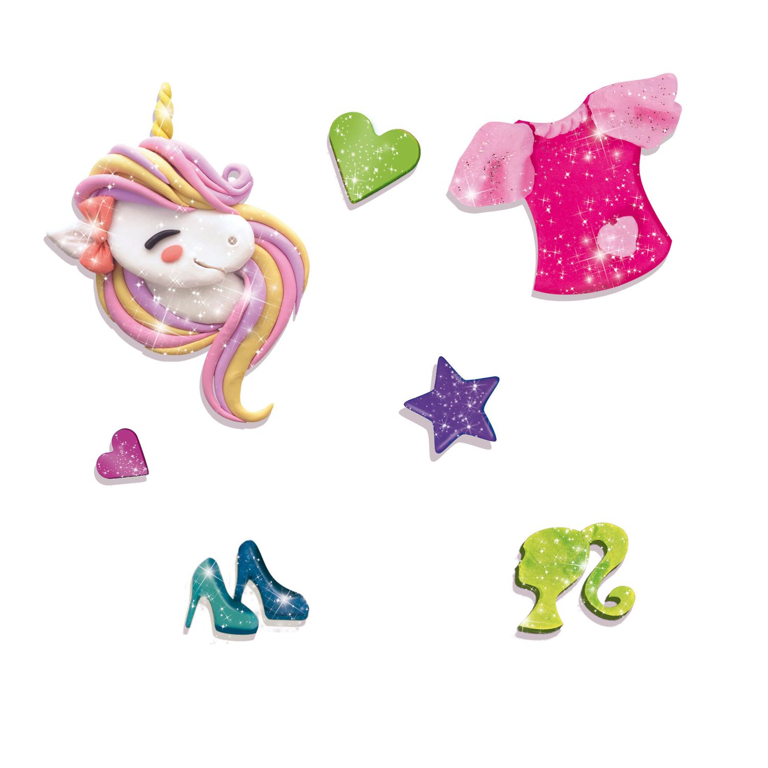 Barbie dough cuore di barbie glitter - LISCIANI, Barbie
